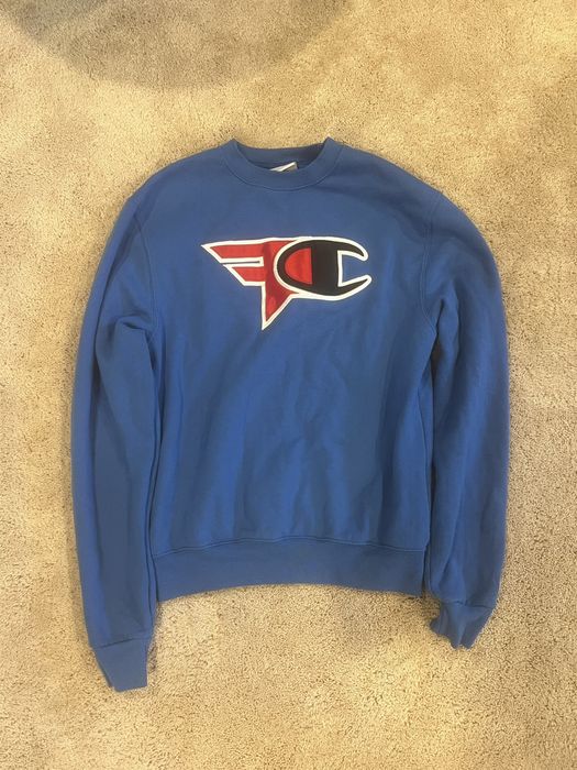 Champion Faze x champion sweatshirt Grailed