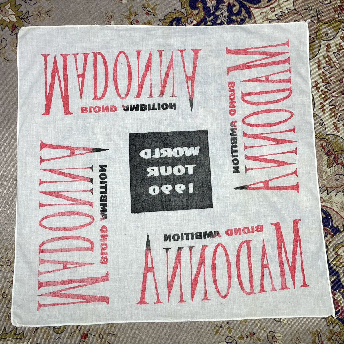 Band Tees × Vintage Rare item! Vintage Blond Ambition Madonna World Tour 1990 Size ONE SIZE - 2 Thumbnail
