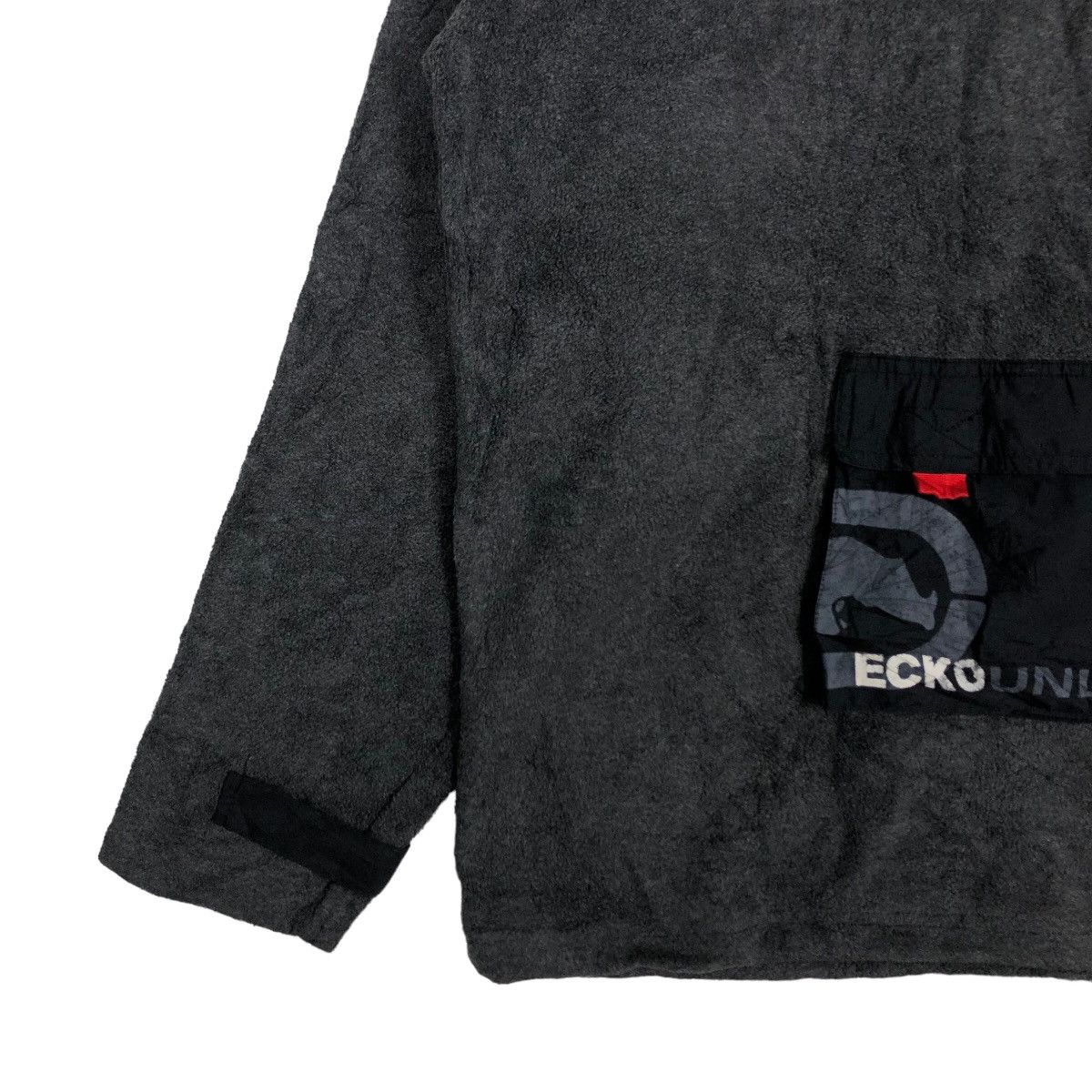 Japanese Brand 🔥90’s Vintage Fleece Jacket Ecko Untld Anorak Big Logo Size US XXL / EU 58 / 5 - 4 Thumbnail