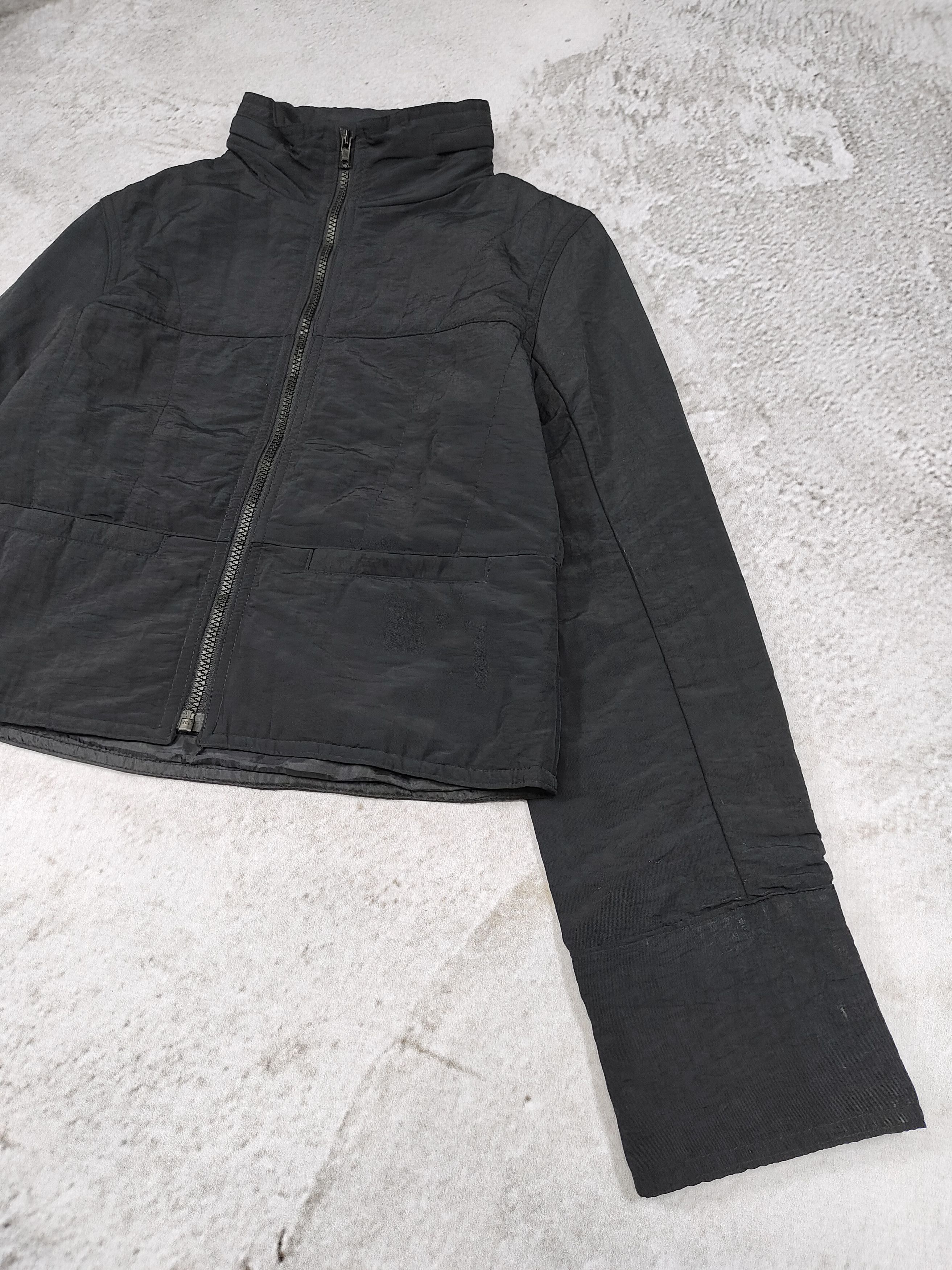 Japanese Brand 00s Nice Claup🇯🇵Minimalist Hidden Hoodie Cropped Jacket Size M / US 6-8 / IT 42-44 - 3 Thumbnail
