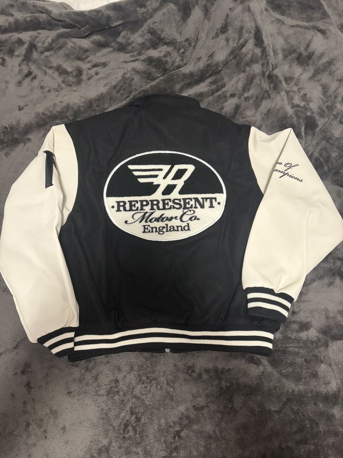 Represent Clo. Represent Racing Team Varsity Jacket Size US XL / EU 56 / 4 - 2 Thumbnail