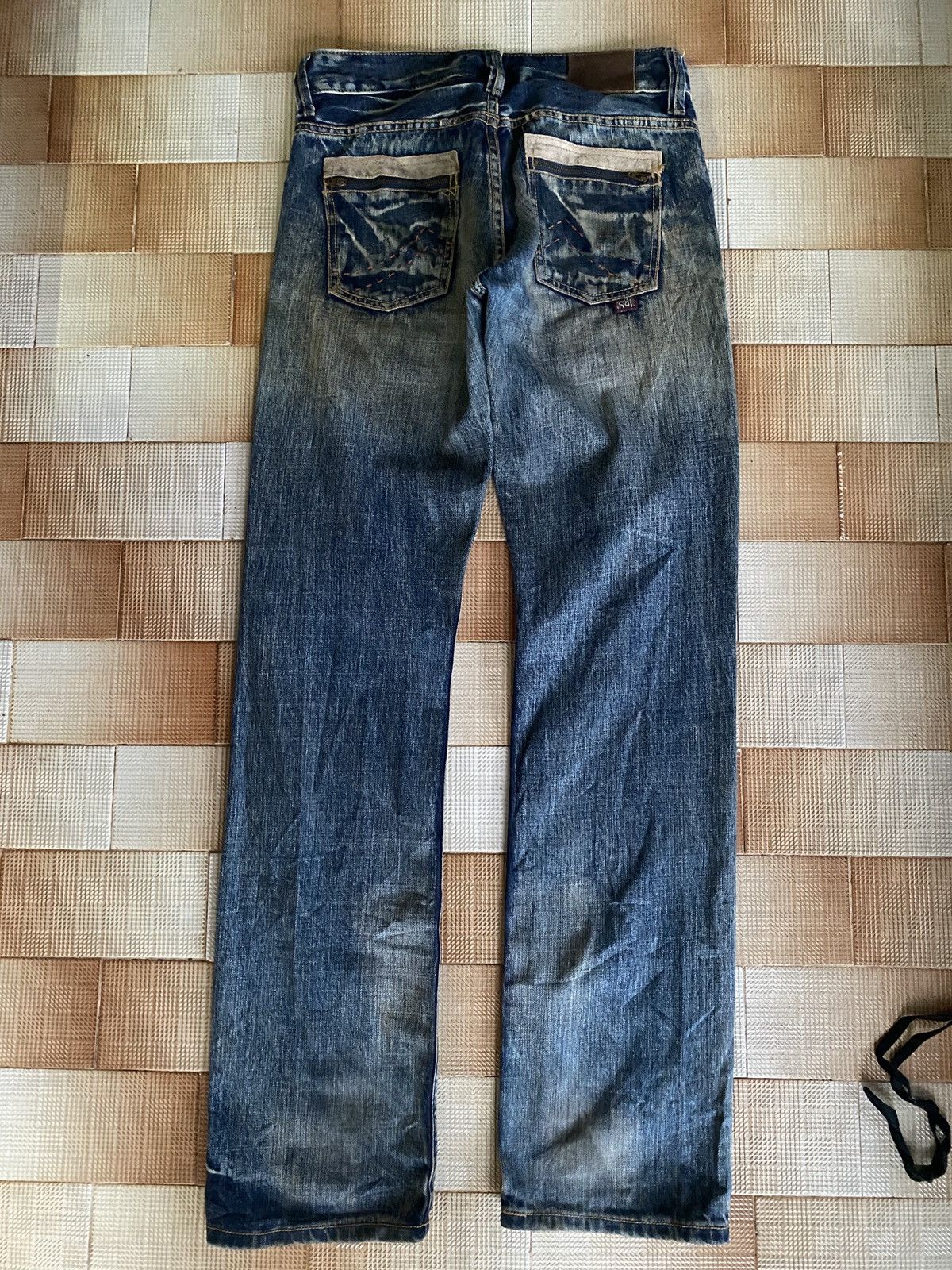 Beauty Beast × Hysteric Glamour × PPFM Vintage ibs straight cut denim Size US 32 / EU 48 - 3 Thumbnail