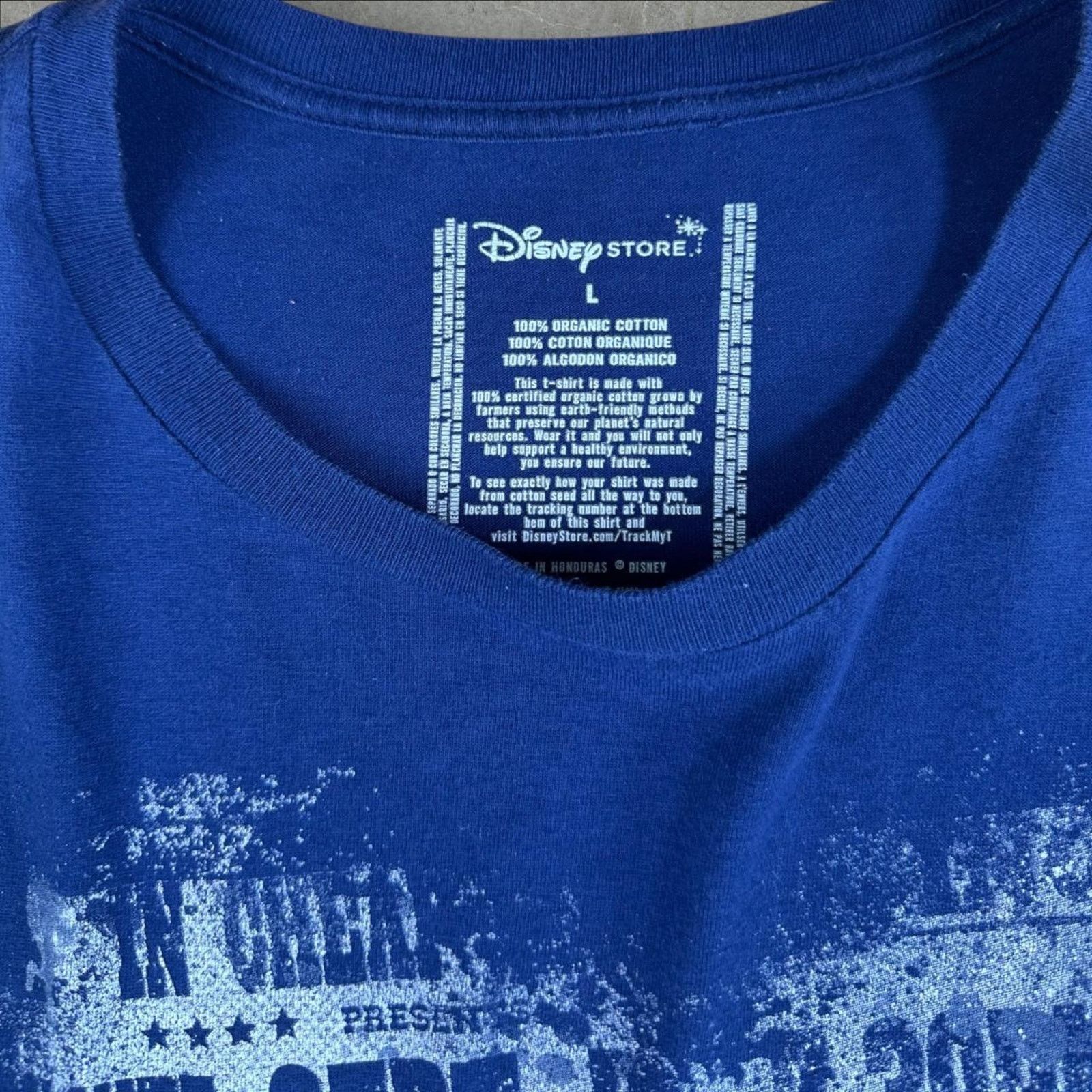 Disney Disney Store Mickey Mouse Made in Honduras Tee Blue Size US L / EU 52-54 / 3 - 3 Thumbnail