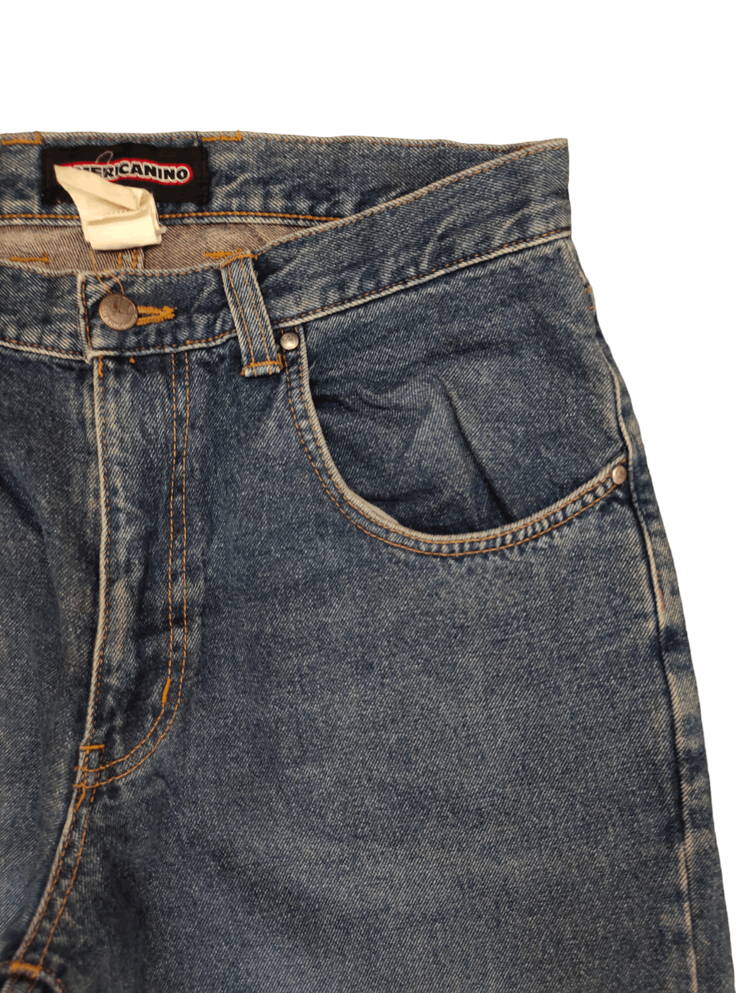 JNCO Crazy Vintage Y2k Americanino Wide Leg Jnco Style Baggy Jean Size US 32 / EU 48 - 11 Thumbnail