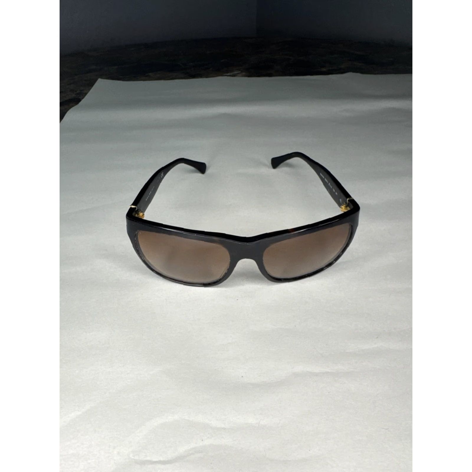 Ralph Lauren VINTAGE Ralph Lauren Sunglasses RA5164 502 13 Square Women Brown 57/17 135 Narrow Arms Size ONE SIZE - 2 Thumbnail
