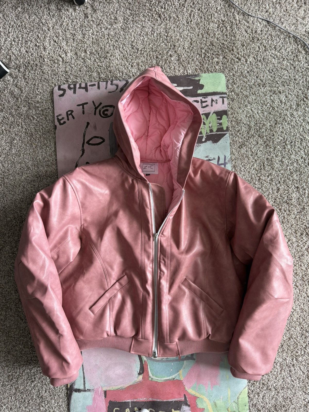 Zicmade Zicmade Heartbreak Leather Bomber Size US XL / EU 56 / 4 - 1 Thumbnail
