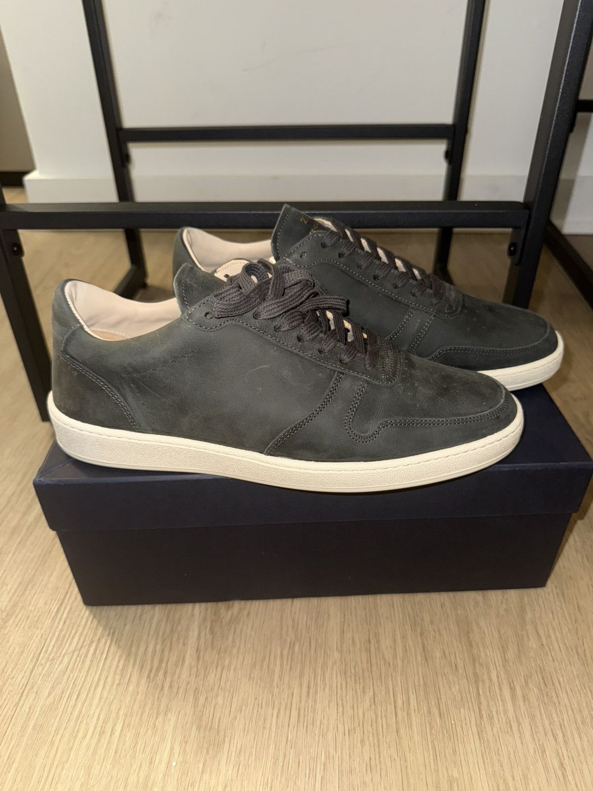 ZESPA ZSP23 - Oiled Leather Anthractite Size US 8.5 / EU 41-42 - 7 Thumbnail