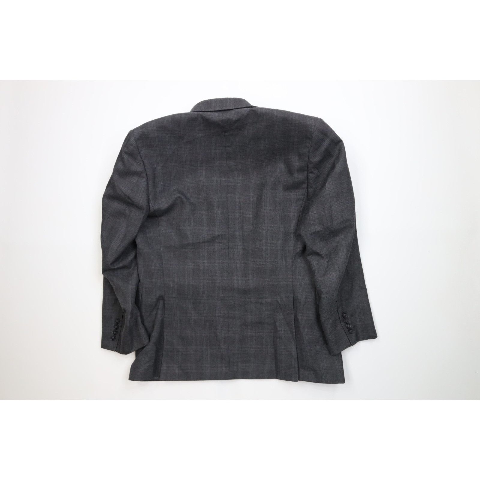 Calvin Klein Calvin Klein Rayon Gabardine 2 Piece Suit Wedding Gray Size 40R - 7 Thumbnail