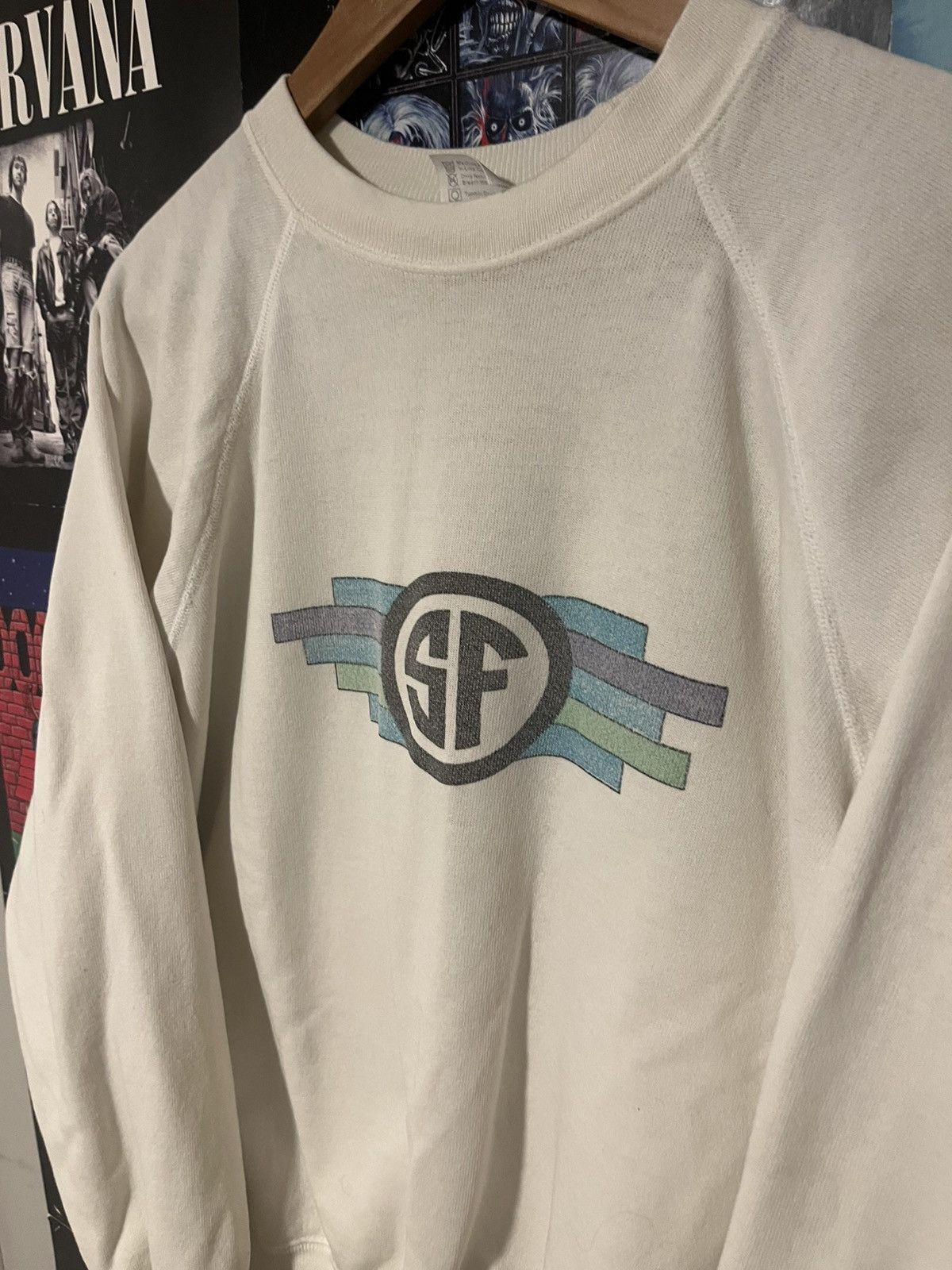 Hanes Vintage 80’s Hanes USA SF San Francisco Tourist sweatshirt Size US L / EU 52-54 / 3 - 2 Thumbnail