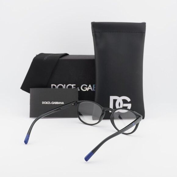 Dolce & Gabbana Dolce & Gabbana DG5090 501 Eyeglasses Round Black 50mm Frame Size ONE SIZE - 11 Thumbnail