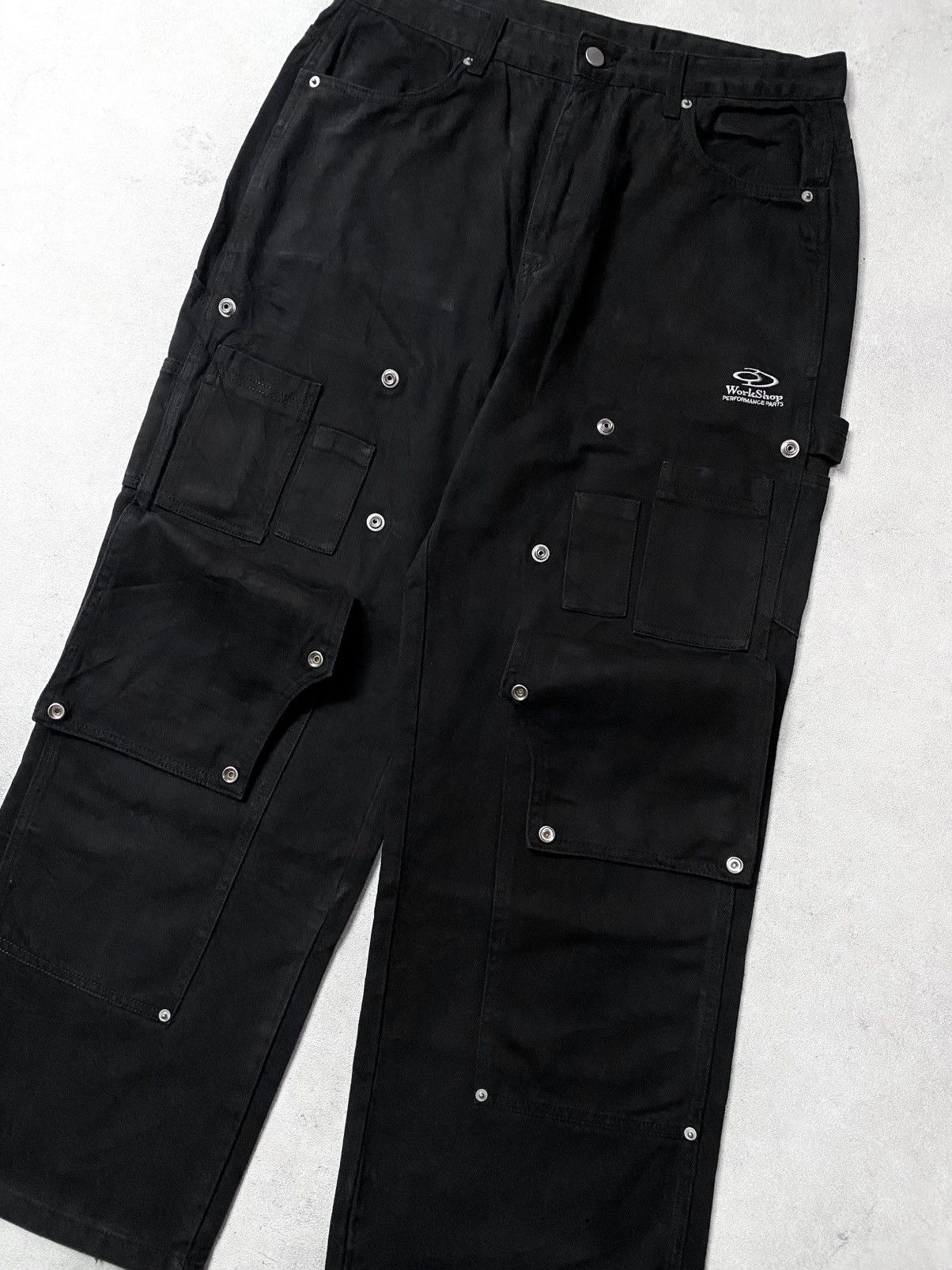 If Six Was Nine Travel Carpenter Multipocket Denim Black Size US 34 / EU 50 - 13 Thumbnail
