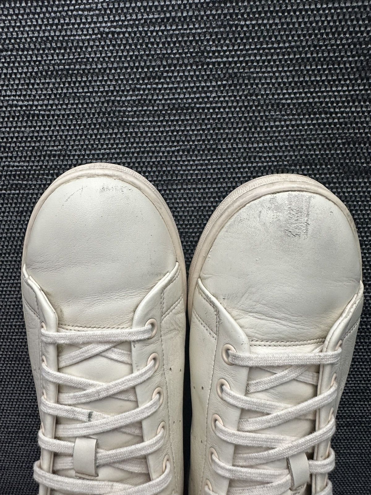 Adidas Stan Smith X Highsnobiety Cream Leather Sneakers in White, Men's (Size 11) — image 3 of 6