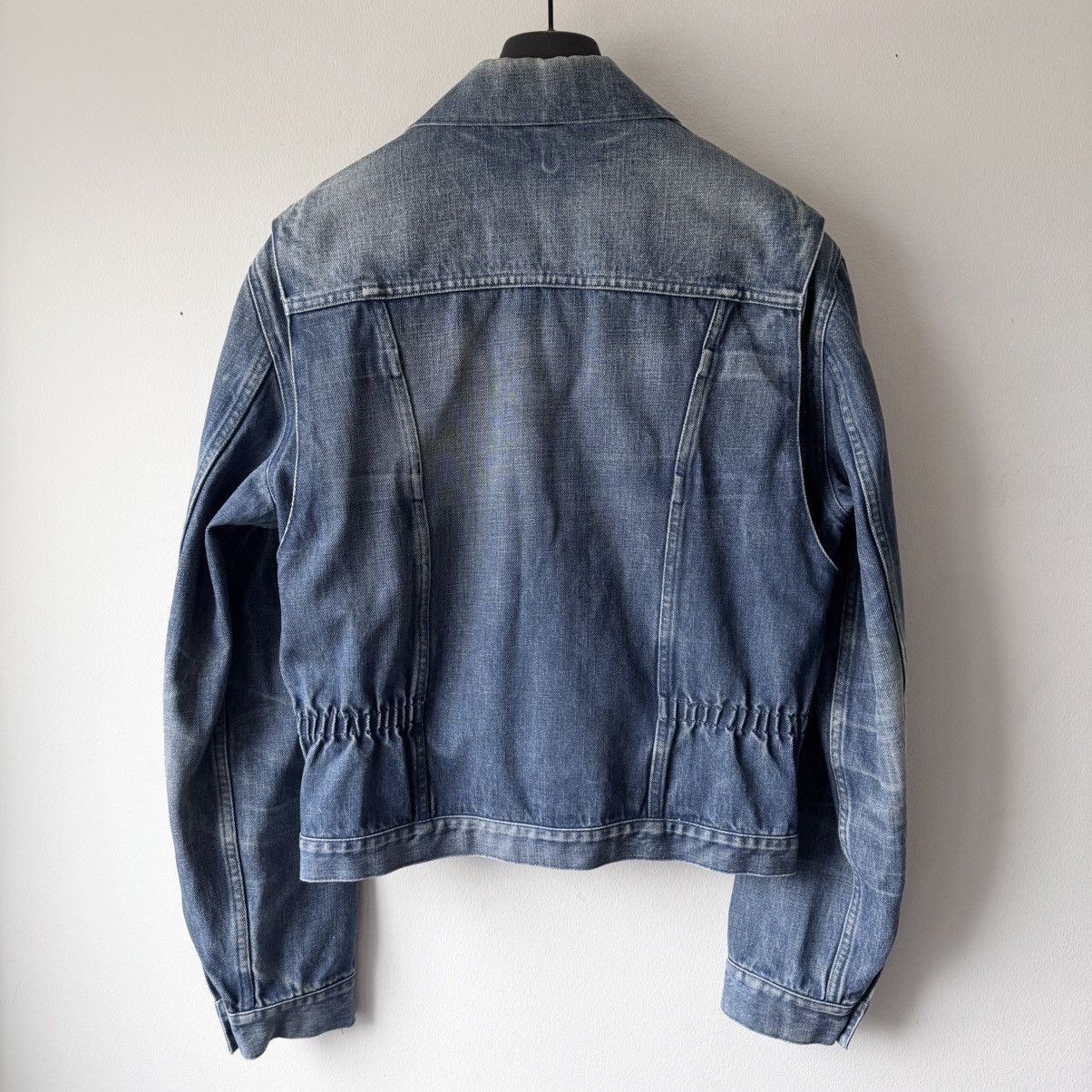 Gucci Gucci By Tom Ford SS2004 Cropped Denim Western Moto Jacket Size US M / EU 48-50 / 2 - 6 Thumbnail