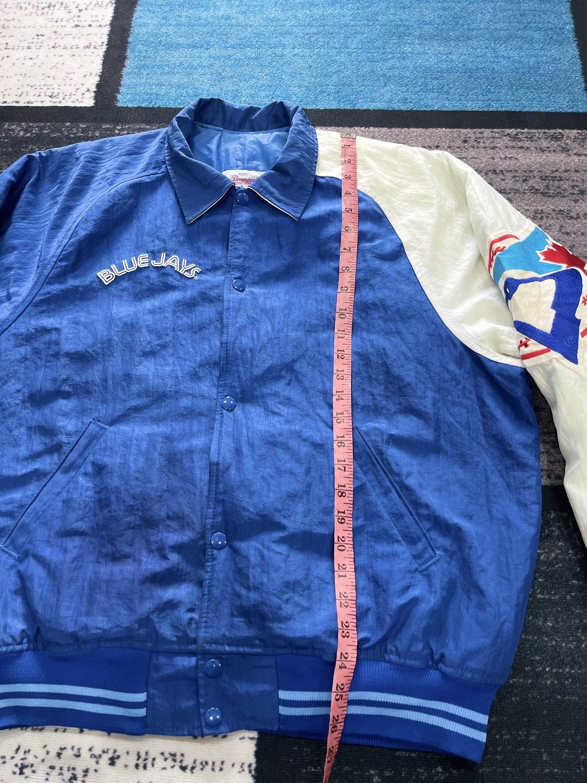 MLB × Vintage VINTAGE TORONTO BLUEJAYS DIAMOND COLLECTION JACKET Size US M / EU 48-50 / 2 - 20 Thumbnail