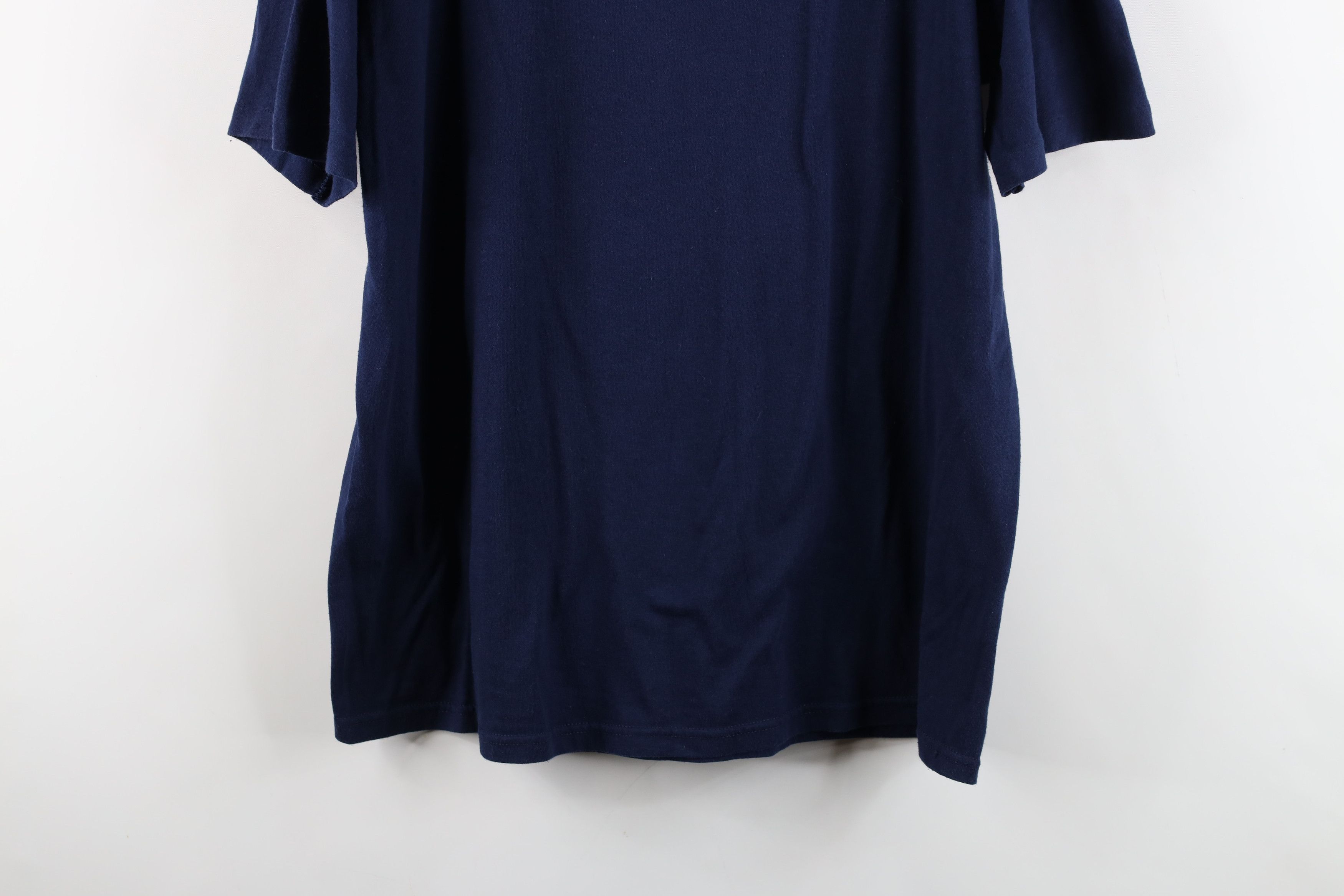 Vintage Vintage 90s Streetwear Beach Lighthouse T-Shirt Blue USA Size XL / US 12-14 / IT 48-50 - 13 Thumbnail