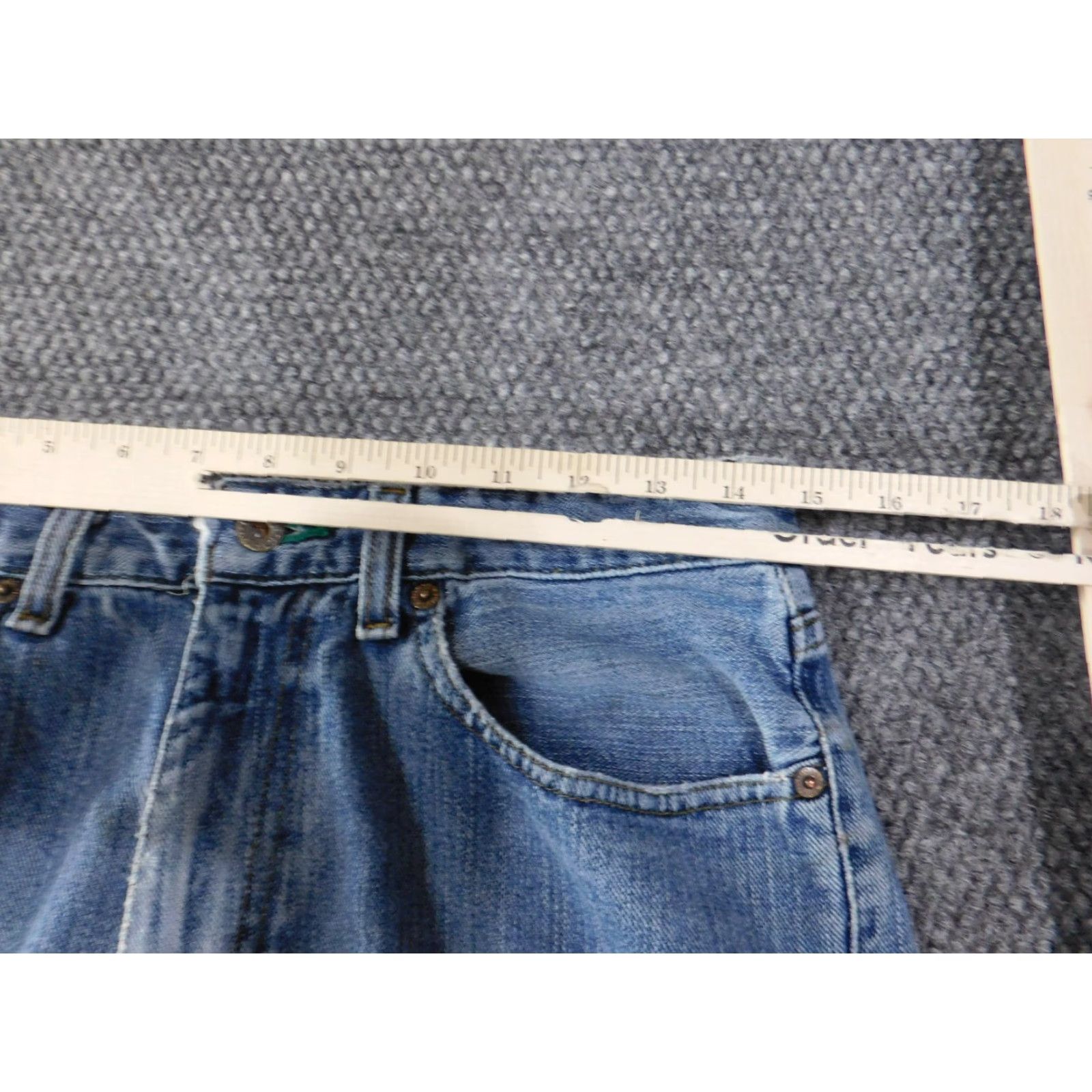 Tommy Hilfiger Tommy Hilfiger Jeans Mens 30X32 Straight Vintage 90s Classic Denim Blue Pants Regular Mens Boys? Size US 30 / EU 46 - 6 Thumbnail
