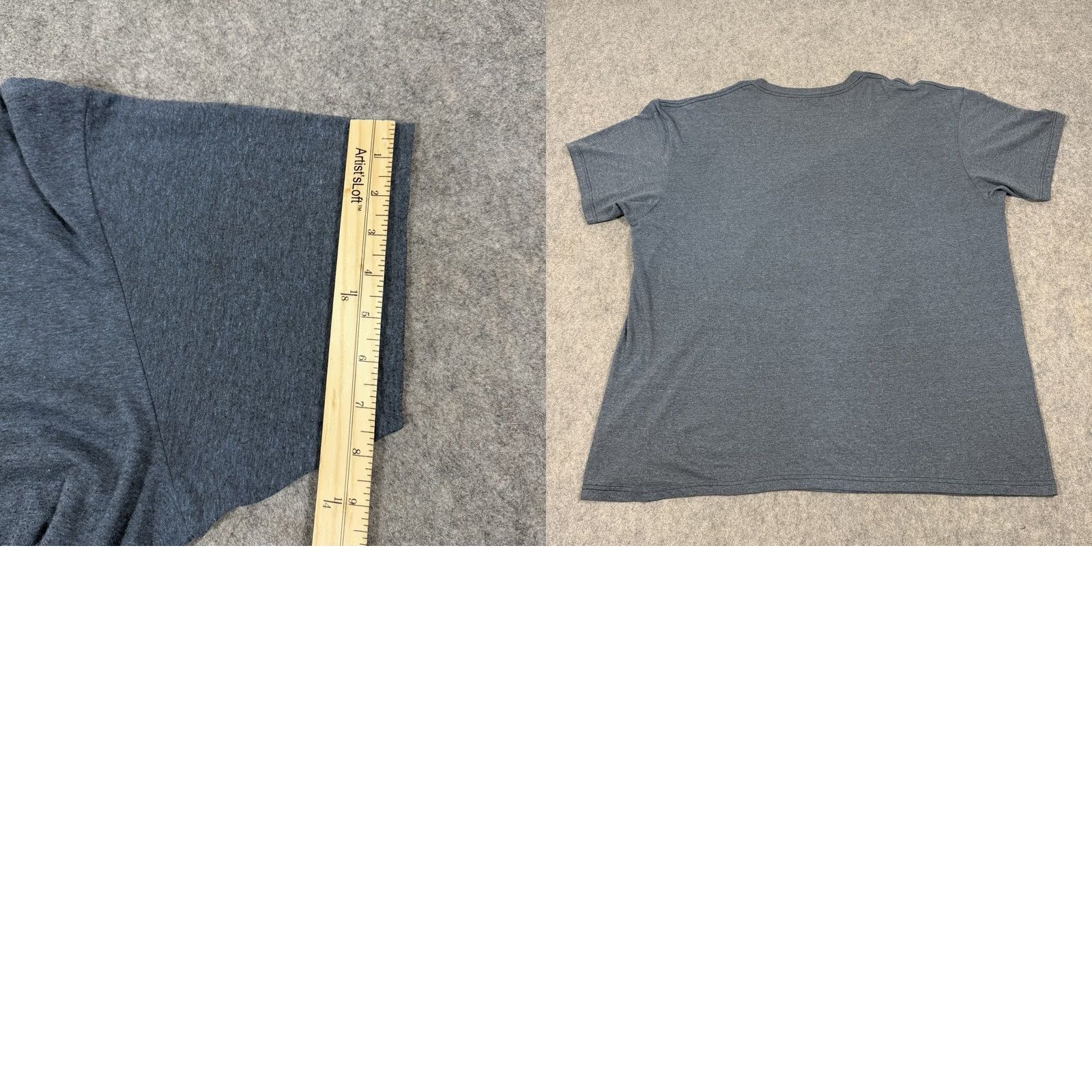 Vintage Marvel Captain America Civil War Split Face Print T-Shirt Men 3XL Gray Shirt Graphic Print 80s 90s Comics USA Size US XXL / EU 58 / 5 - 9 Thumbnail