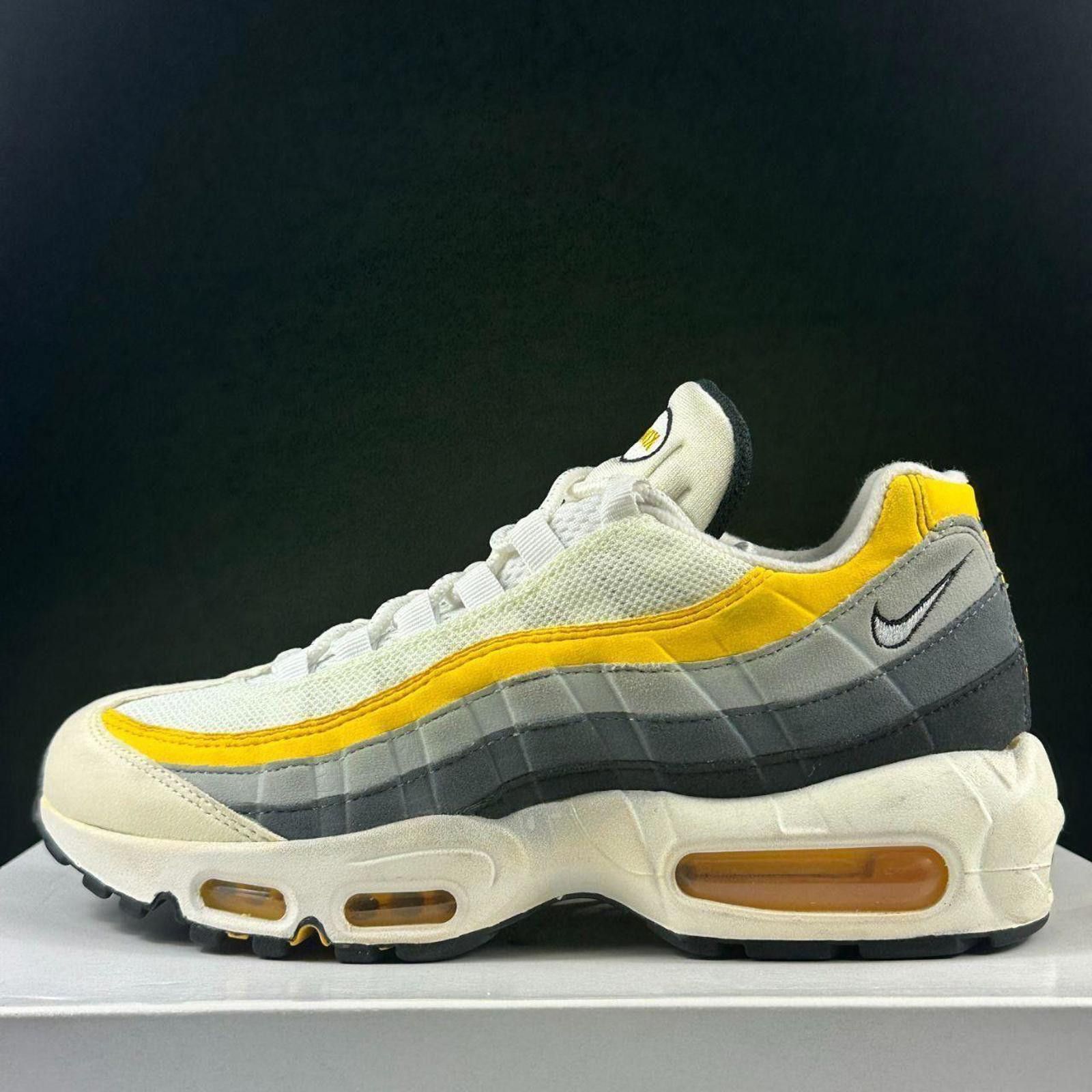 Nike Nike Air Max 95 “White/Yellow/Grey” — US 6 Size US 7.5 / IT 37.5 - 1 Thumbnail