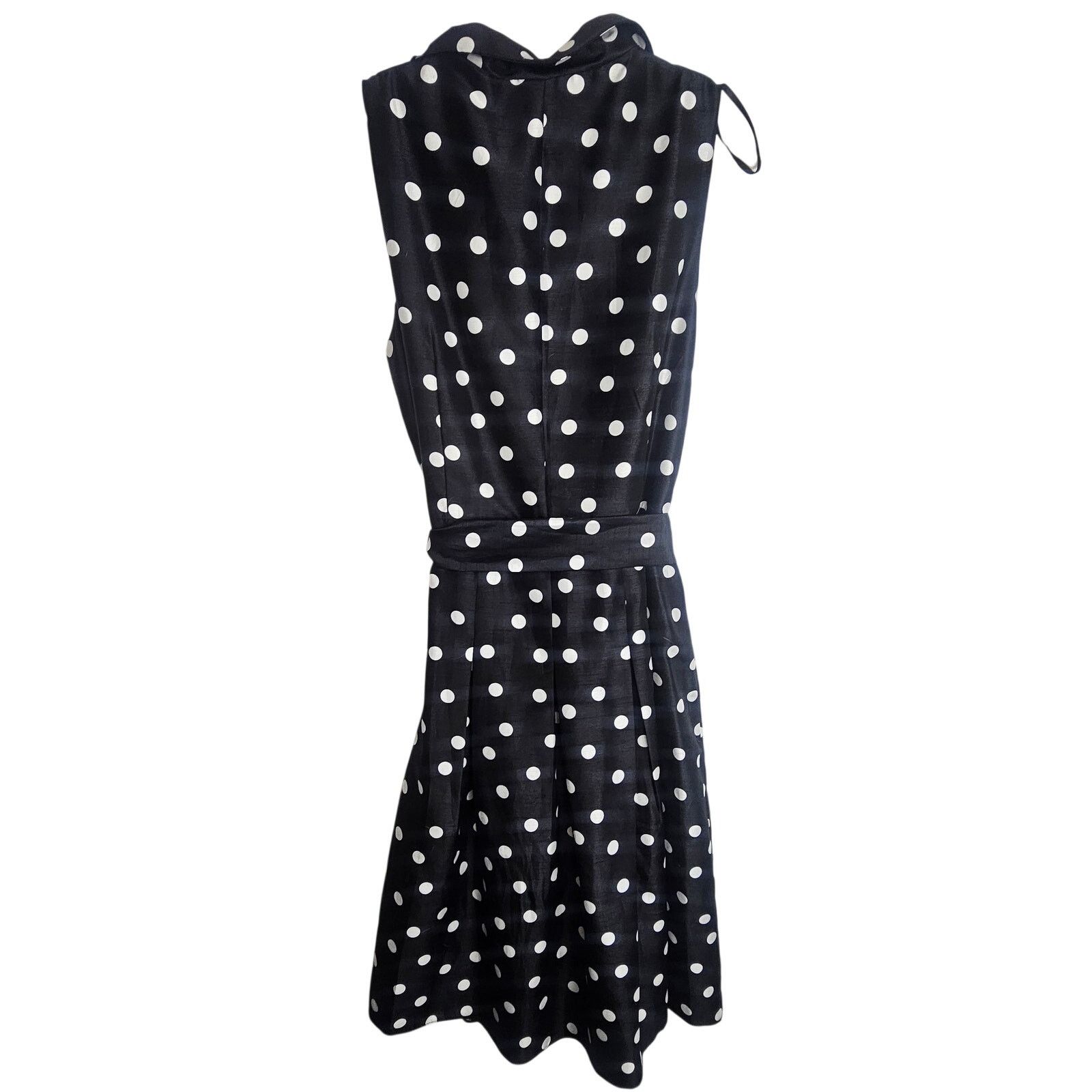 Howard Yount Jessica Howard Womens Polka Dot Swing Dress 16 Classic Retro Size XL / US 12-14 / IT 48-50 - 9 Thumbnail