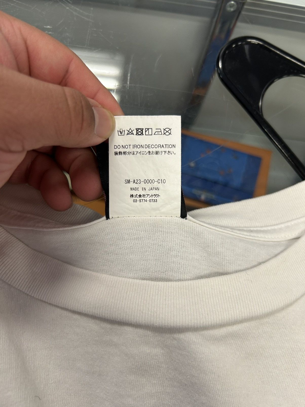 Saint Michael SAINT MICHAEL CONSUME TEE WHITE Size US XL / EU 56 / 4 - 7 Thumbnail