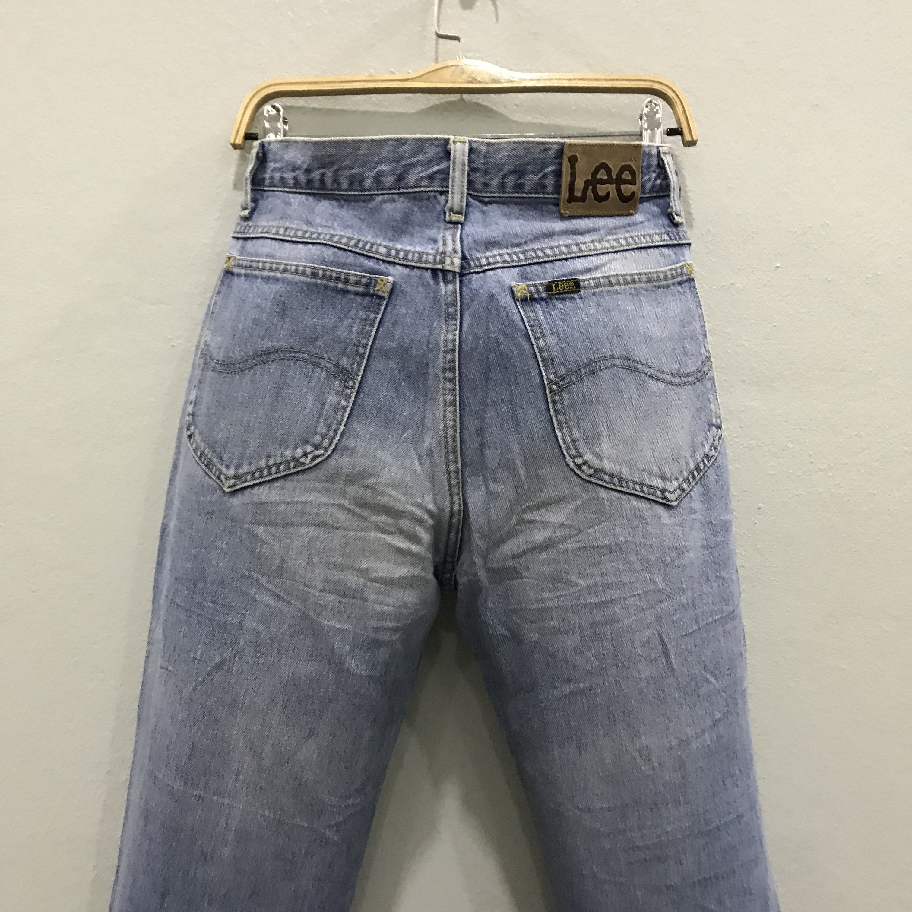 Lee Vintage Lee Straight Leg Jeans Light Wash Size US 31 - 10 Thumbnail