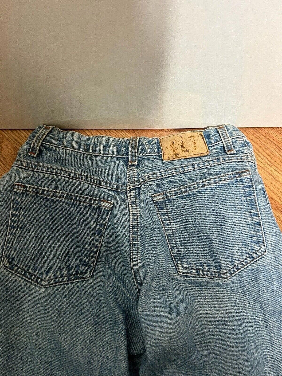 Designer Vintage 80s Moda Intl Jeans Womens 8 Stretch Blue Denim USA Size 25" / US 0 / IT 36 - 4 Thumbnail