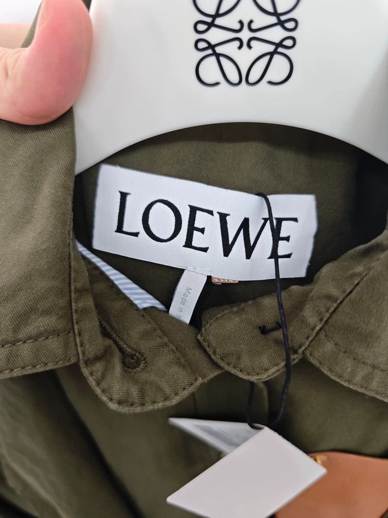 Loewe LOEWE size34 Military hood is detachable and can be removed Size US XXS / EU 40 - 3 Thumbnail