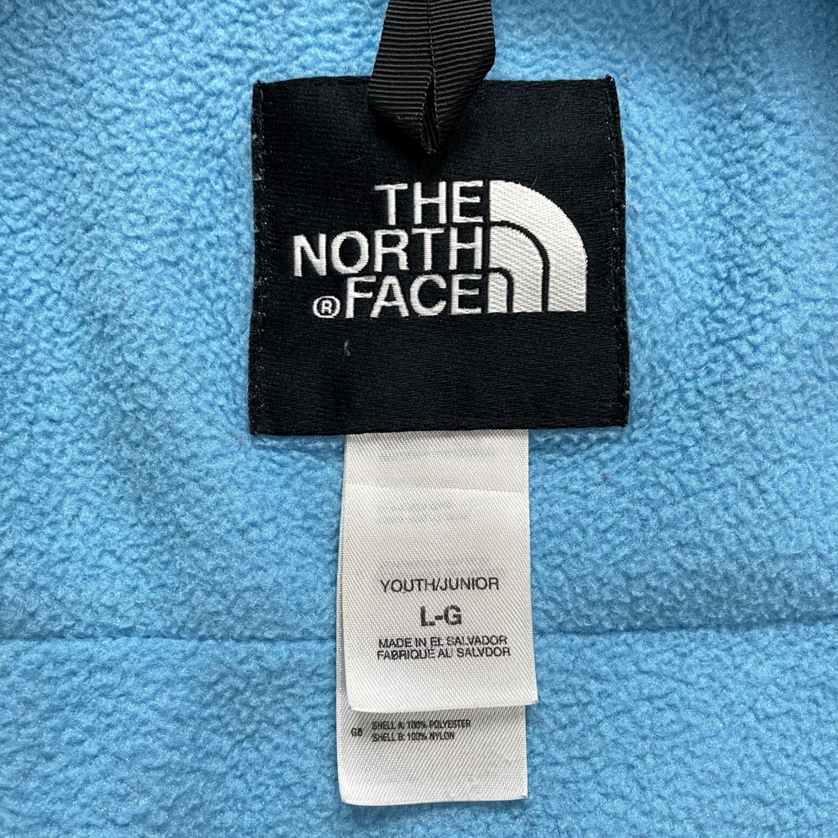 The North Face The North Face Jacket Teens L Light Blue Full Zip Polartec Fleece Mid-Length Everyday Casual Redefined? No. Size L / US 10 / IT 46 - 6 Thumbnail