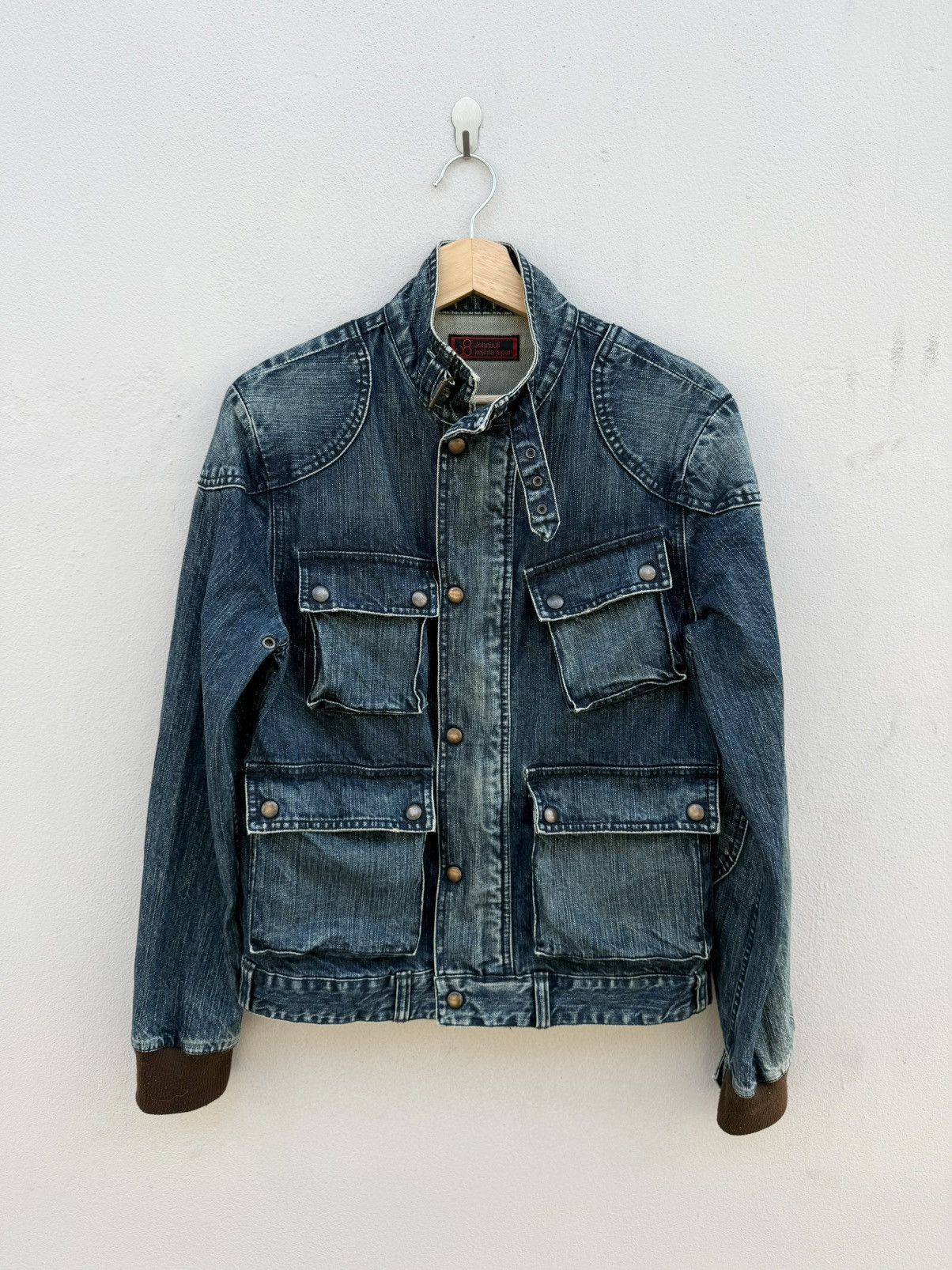 Isamu Katayama Backlash Vintage JOHNBULL KOJIMA JAPAN Slank 3D Pockets Mudwash Denim Size US S / EU 44-46 / 1 - 1 Thumbnail