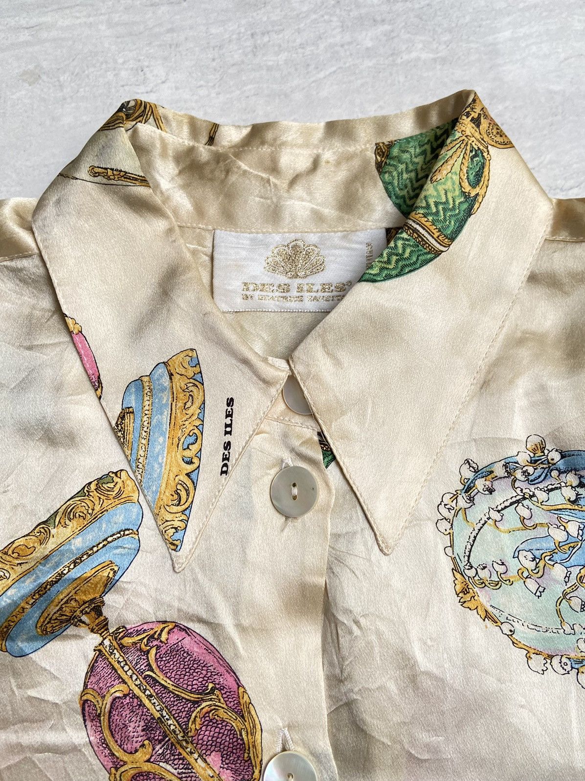 Designer × Japanese Brand Desiles By Beatrice Zanetta Motive Shirt Size US M / EU 48-50 / 2 - 10 Thumbnail