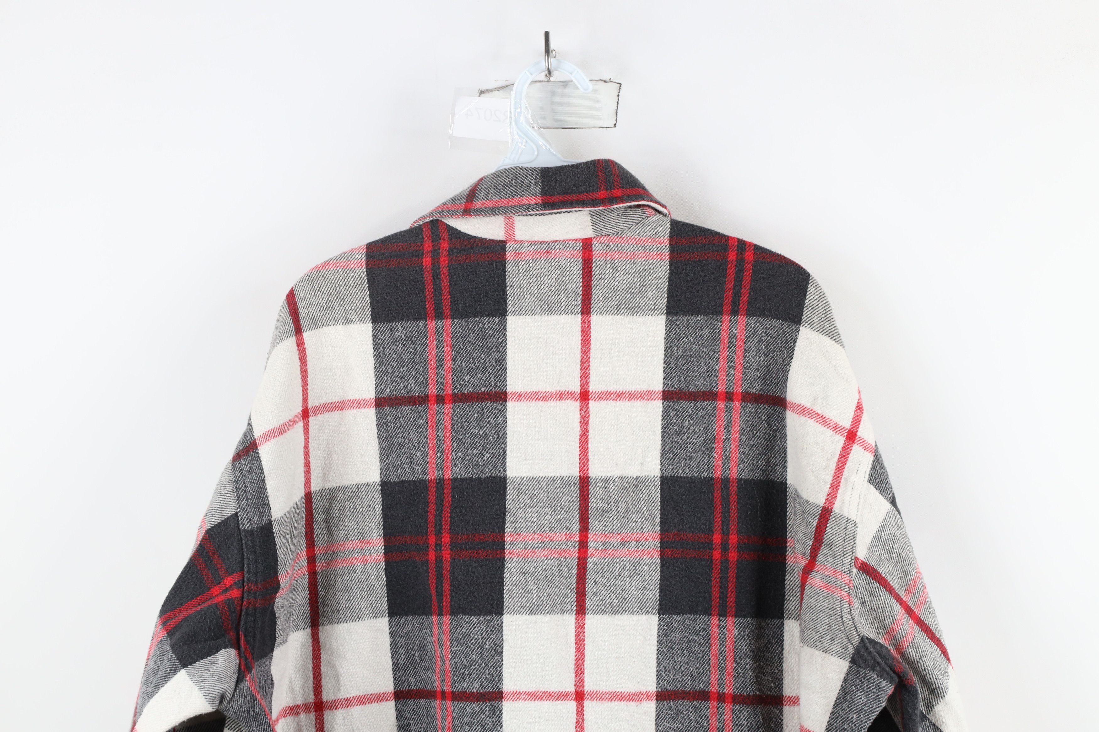 Vintage Vintage 90s Streetwear Heavyweight Flannel Button Shirt USA Size US XL / EU 56 / 4 - 12 Thumbnail