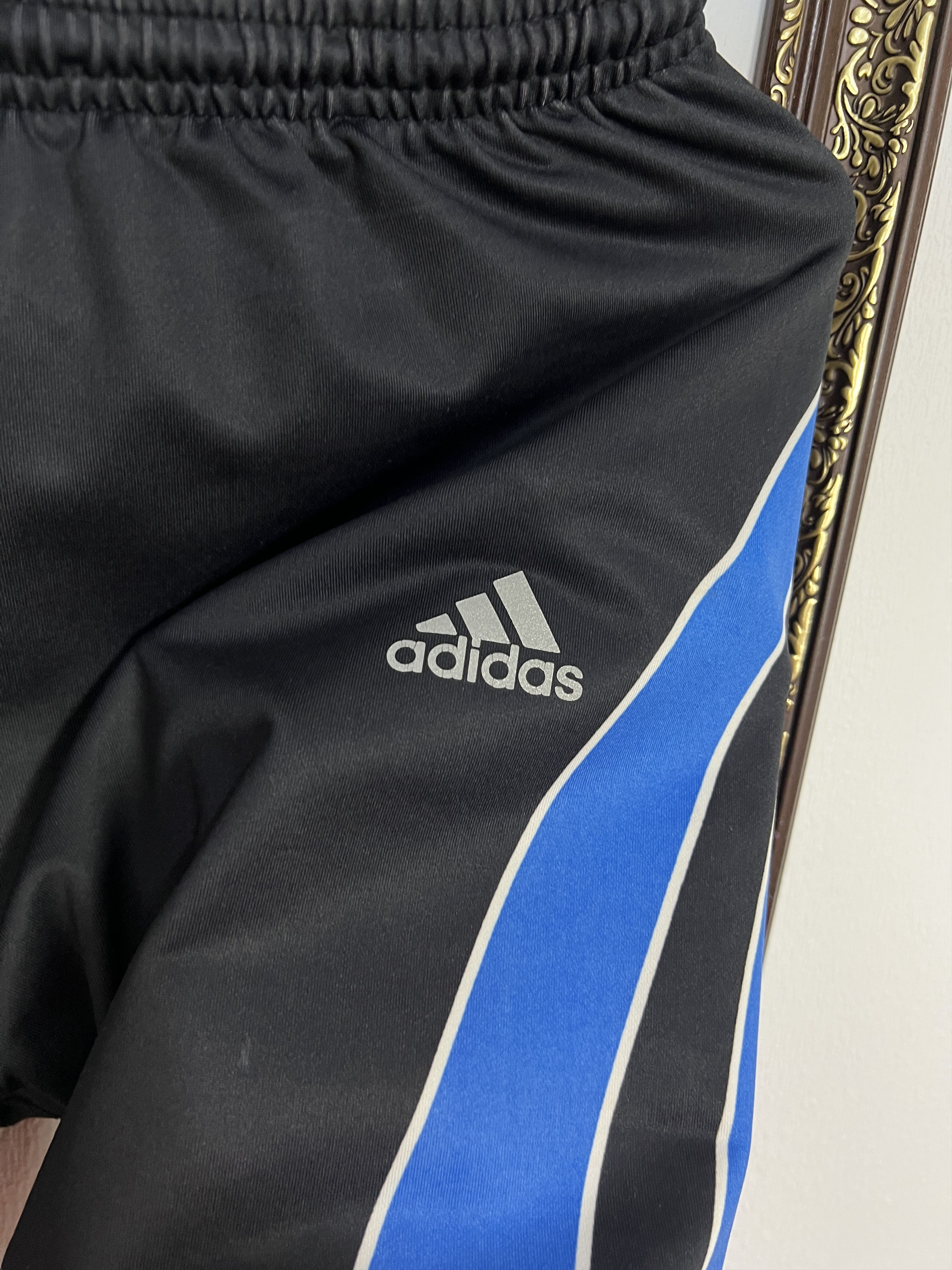 Adidas Vintage 90's Adidas Black Cycling Shorts Rare Sport Track Size US 32 / EU 48 - 4 Thumbnail