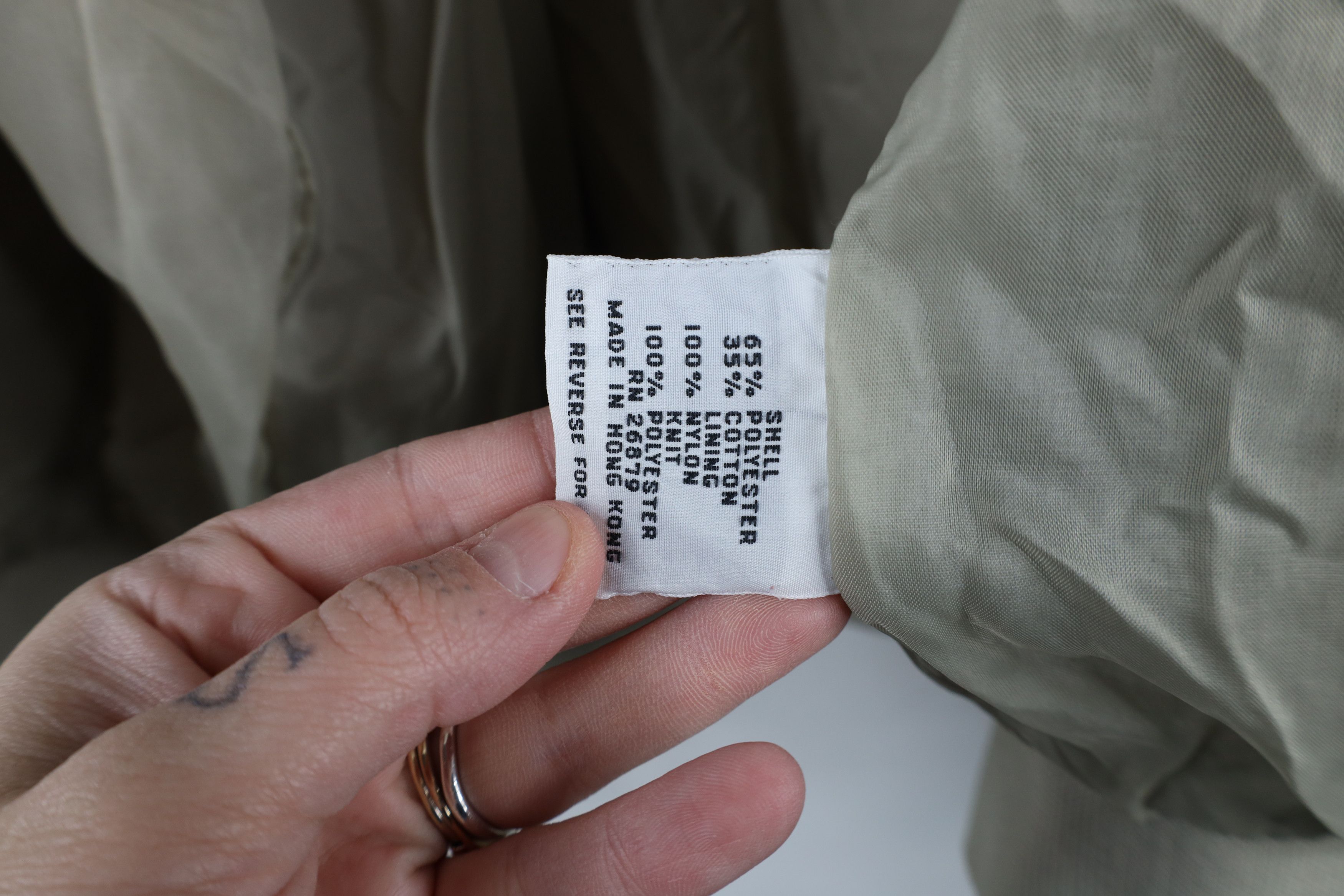 Vintage Vintage 80s 90s Streetwear Cafe Racer Bomber Jacket Beige Size US L / EU 52-54 / 3 - 14 Thumbnail