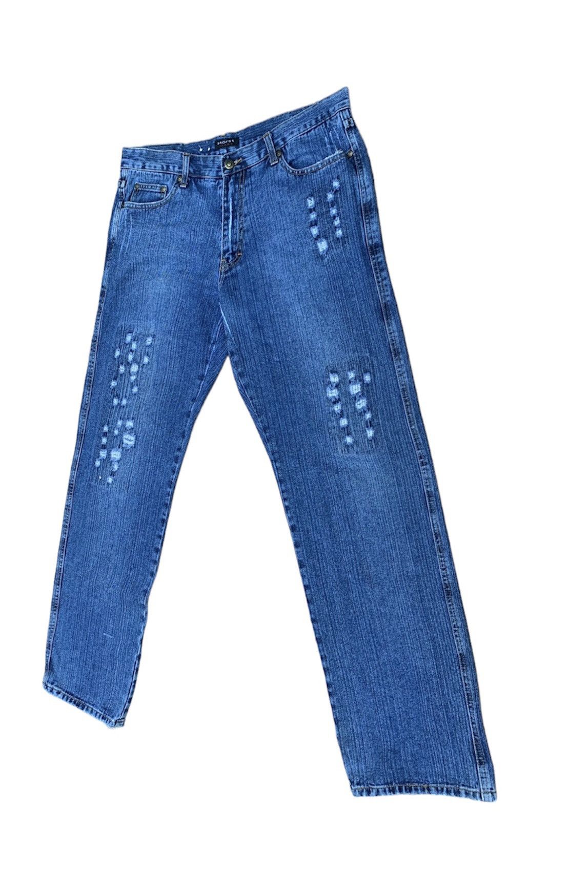 Other Rare.. Distressed Horst Jeans Denim Pants Size US 36 / EU 52 - 2 Thumbnail