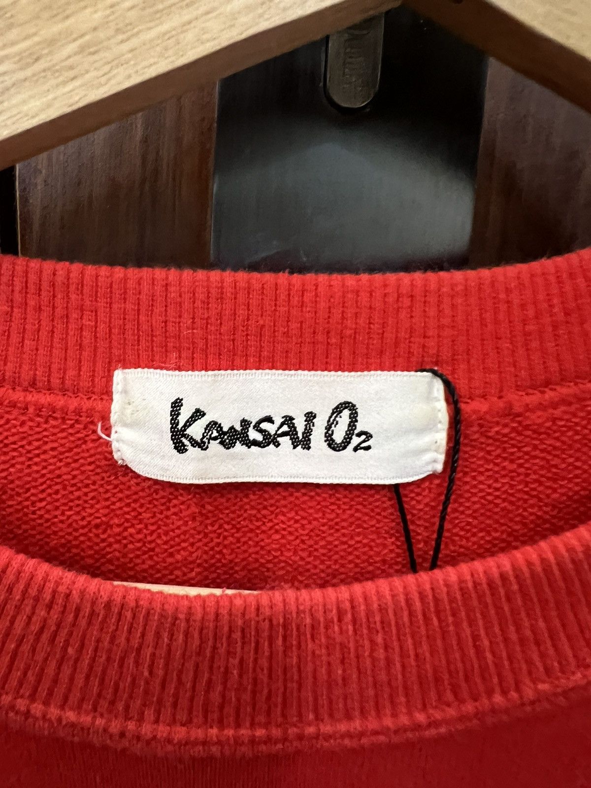Kansai Yamamoto × Vintage Kansai O2 YamamotoBig Logo Sweatshirt Size US L / EU 52-54 / 3 - 5 Thumbnail
