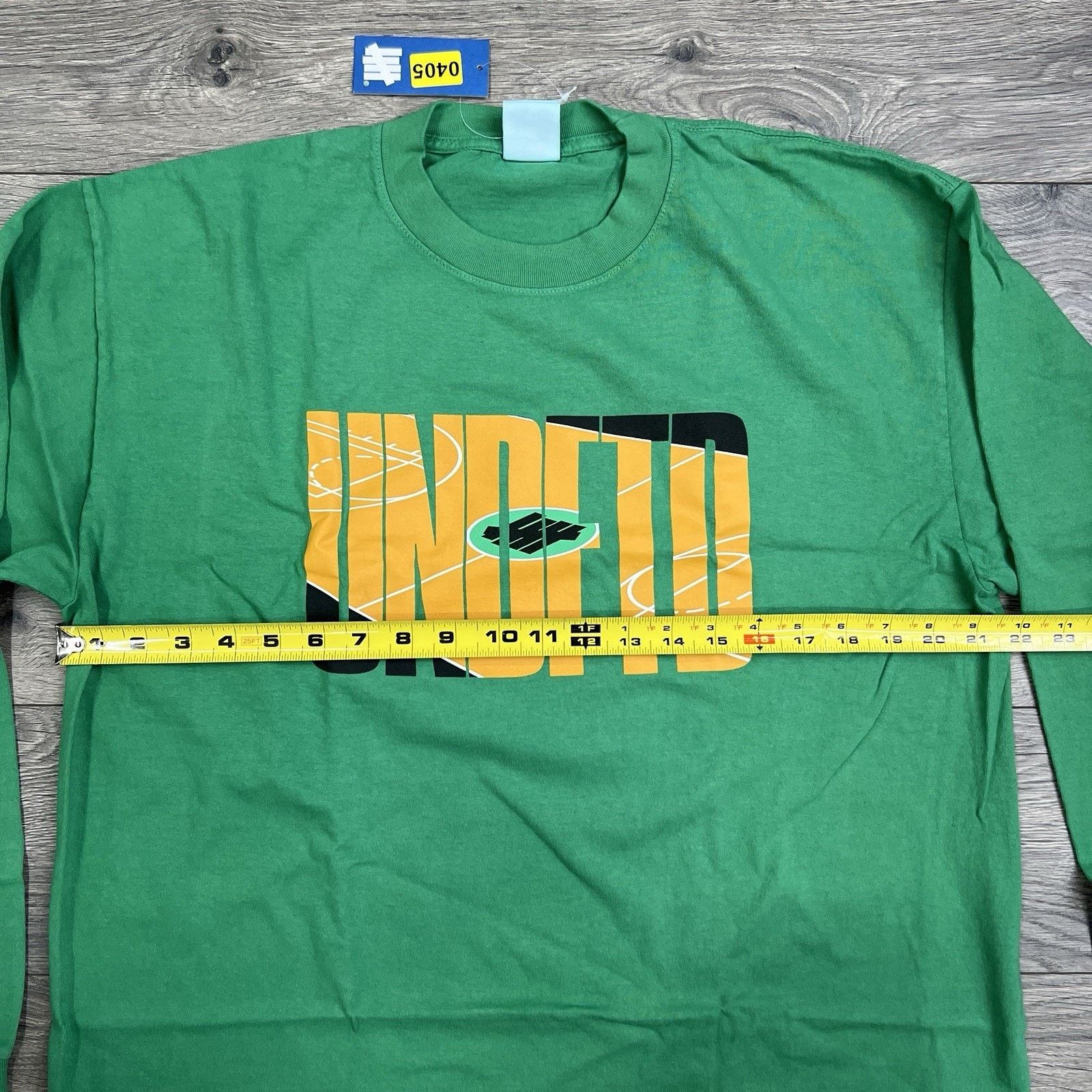 Undefeated Undefeated Long Sleeve Tee Size Large Mens Green Half Court Size US L / EU 52-54 / 3 - 4 Thumbnail