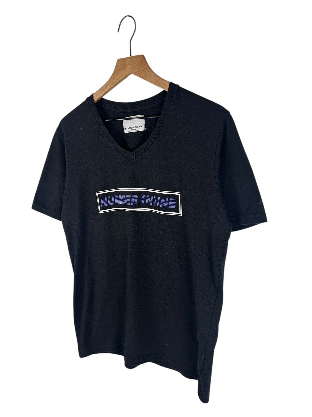 Number (N)ine Number Nine Box Logo Print T-Shirt Size US L / EU 52-54 / 3 - 2 Thumbnail