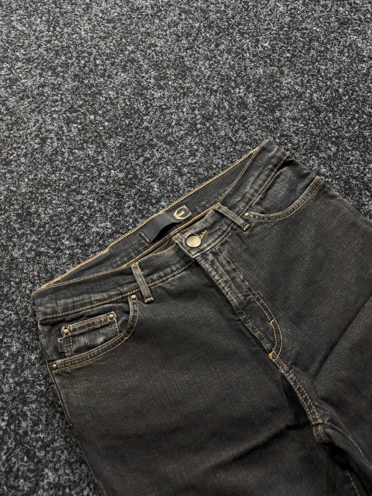 Just Cavalli Archive 00sJust Cavalli Opium Bootcut Jeans Dark Wash W29 Size 29" - 7 Thumbnail