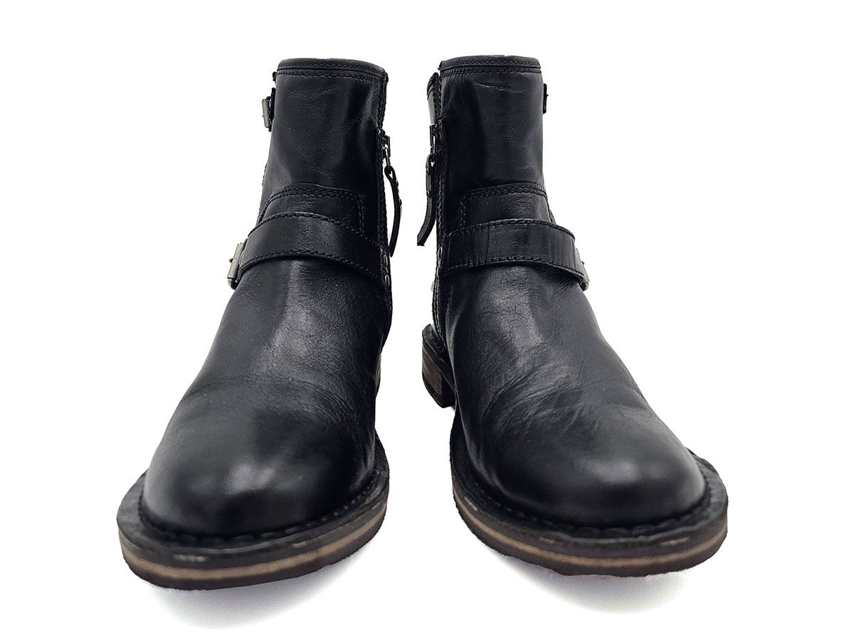 Ugg UGG Fabrizia Black Leather Ankle Boots Size 37 Size US 7 / IT 37 - 2 Thumbnail