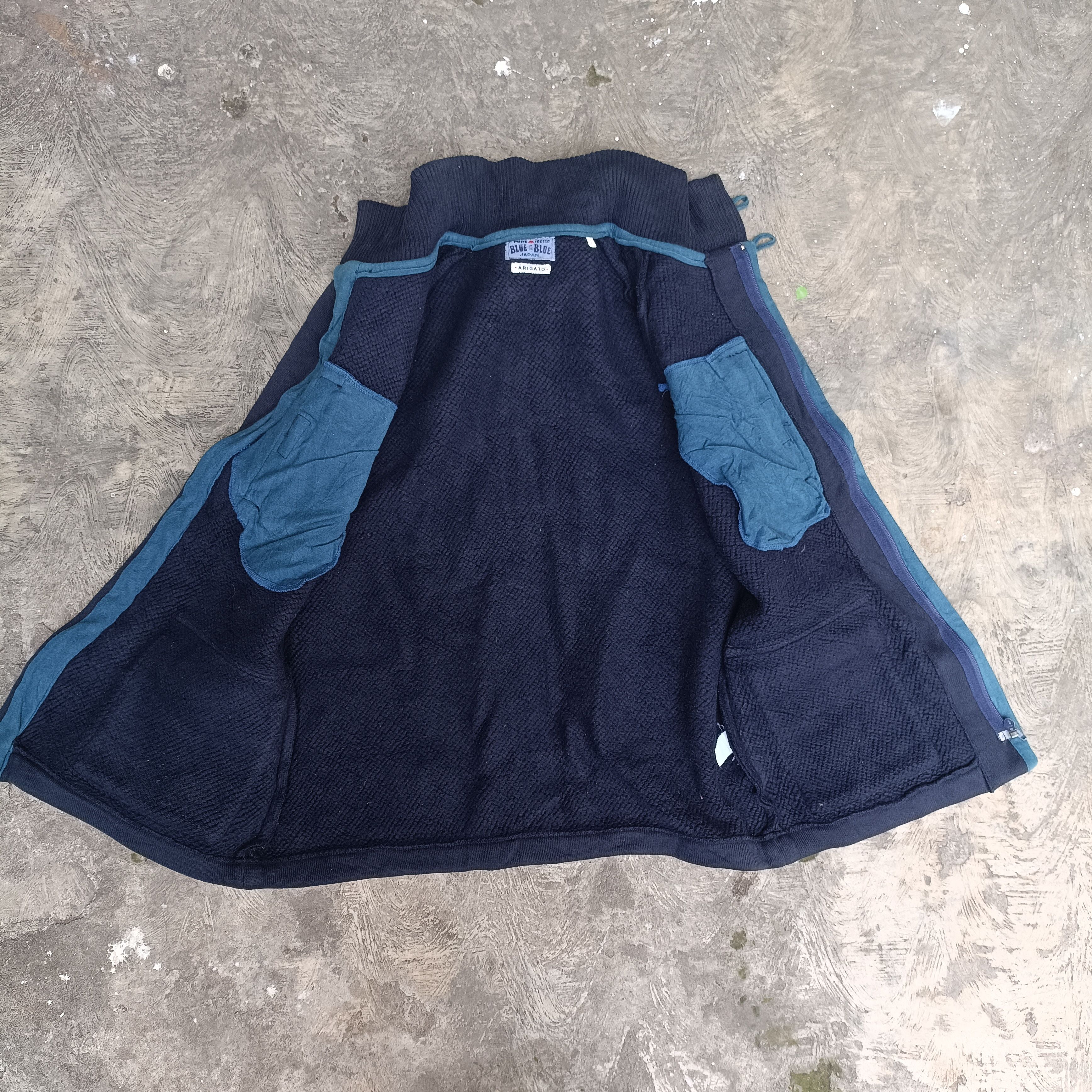 Blue Blue Japan Vintage Blue Blue Arigato Jacket Zip Up Size US M / EU 48-50 / 2 - 4 Thumbnail
