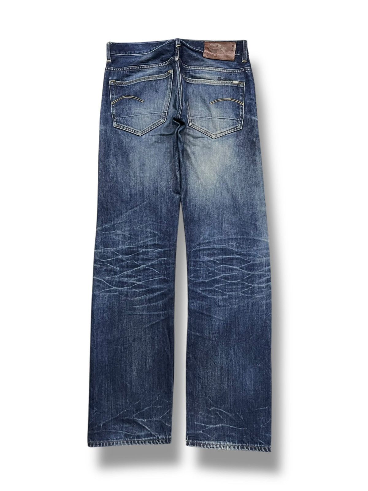 G-Star Vintage G-Star Raw - Faded Wash, Distressed Denim Size US 31 - 3 Thumbnail