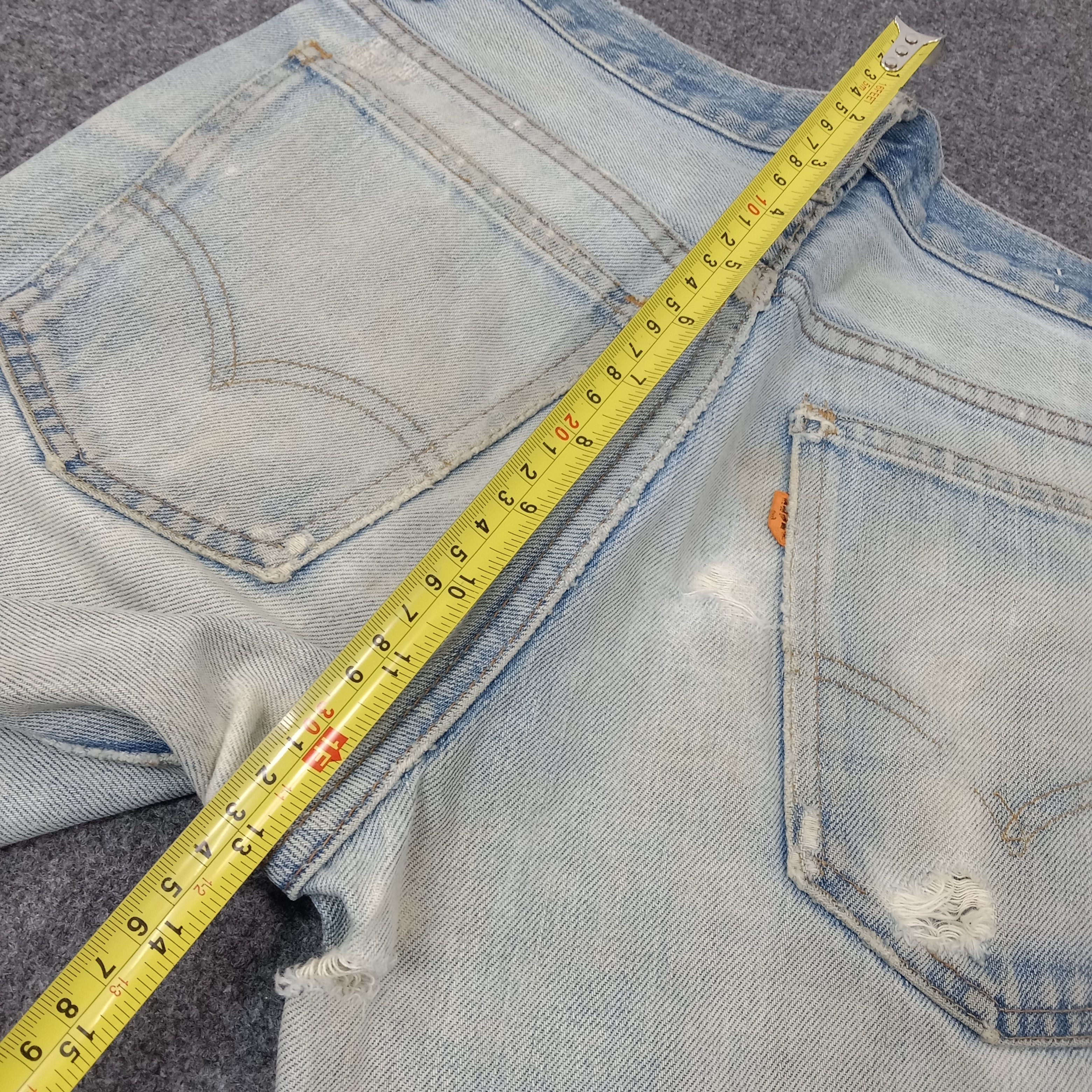 Levi's Levi's American Distressed Style Bootcut Denim Jeans C252N27 Size US 28 / EU 44 - 11 Thumbnail