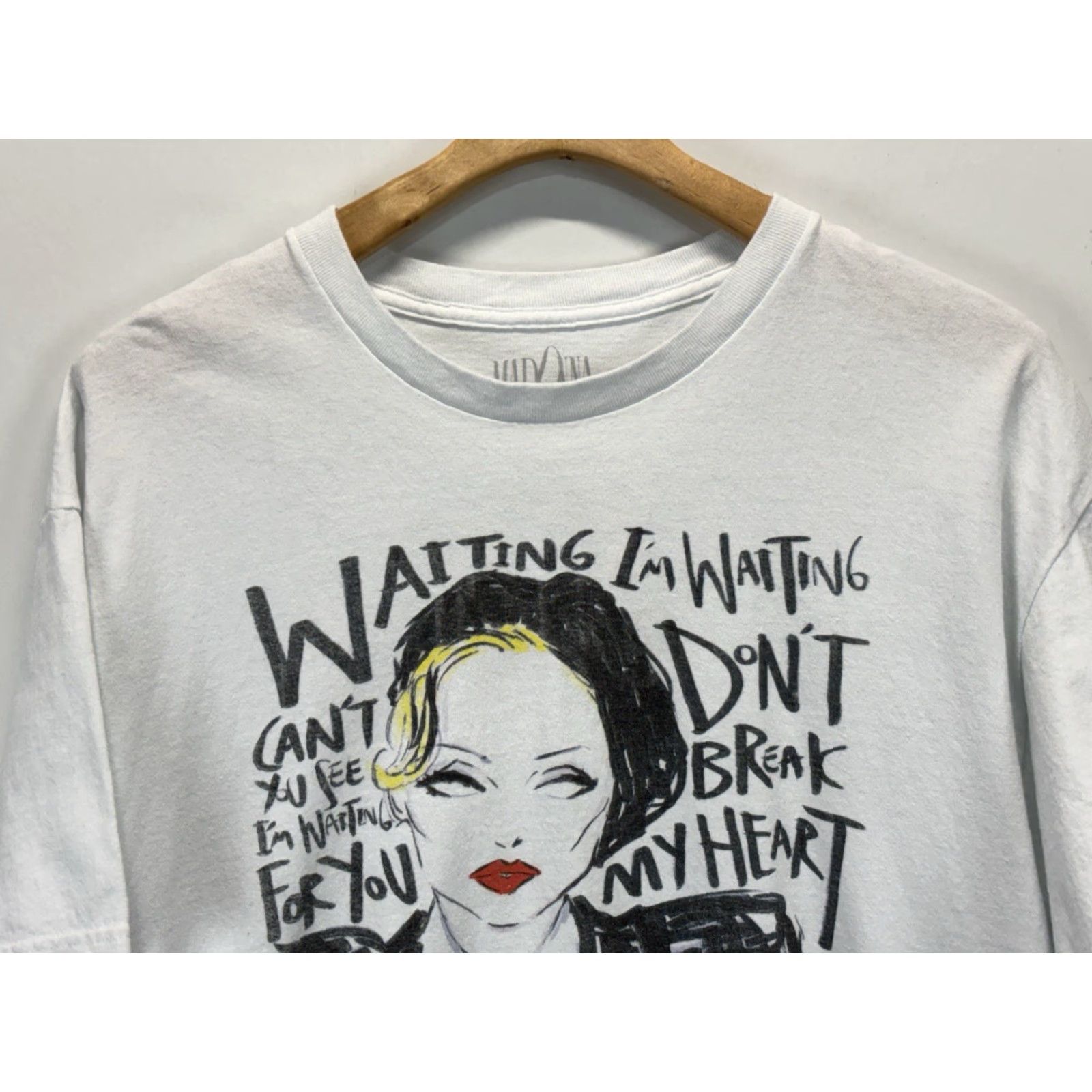 Vintage VINTAGE Madonna Celebration Tour Shirt Unisex Adults 2XL White Graphic Print 2023 Concert Band Tee Mens Womens Size US XXL / EU 58 / 5 - 2 Thumbnail