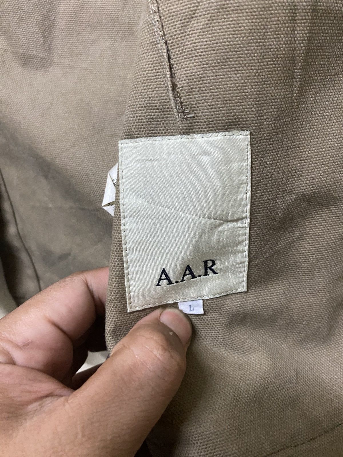 Yohji Yamamoto Yohji Yamamoto AAR Hunting Chore pocket canvas jacket Size US L / EU 52-54 / 3 - 8 Thumbnail