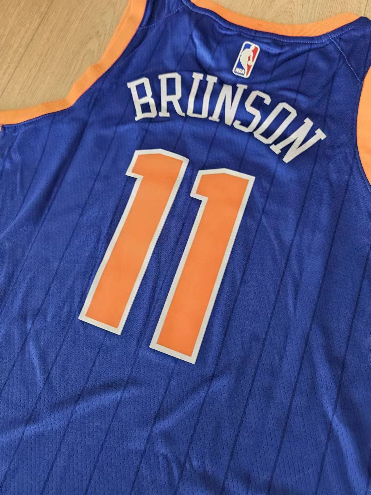 NBA New York Knicks #11 Jalen Brunson Jersey Size US L / EU 52-54 / 3 - 3 Thumbnail