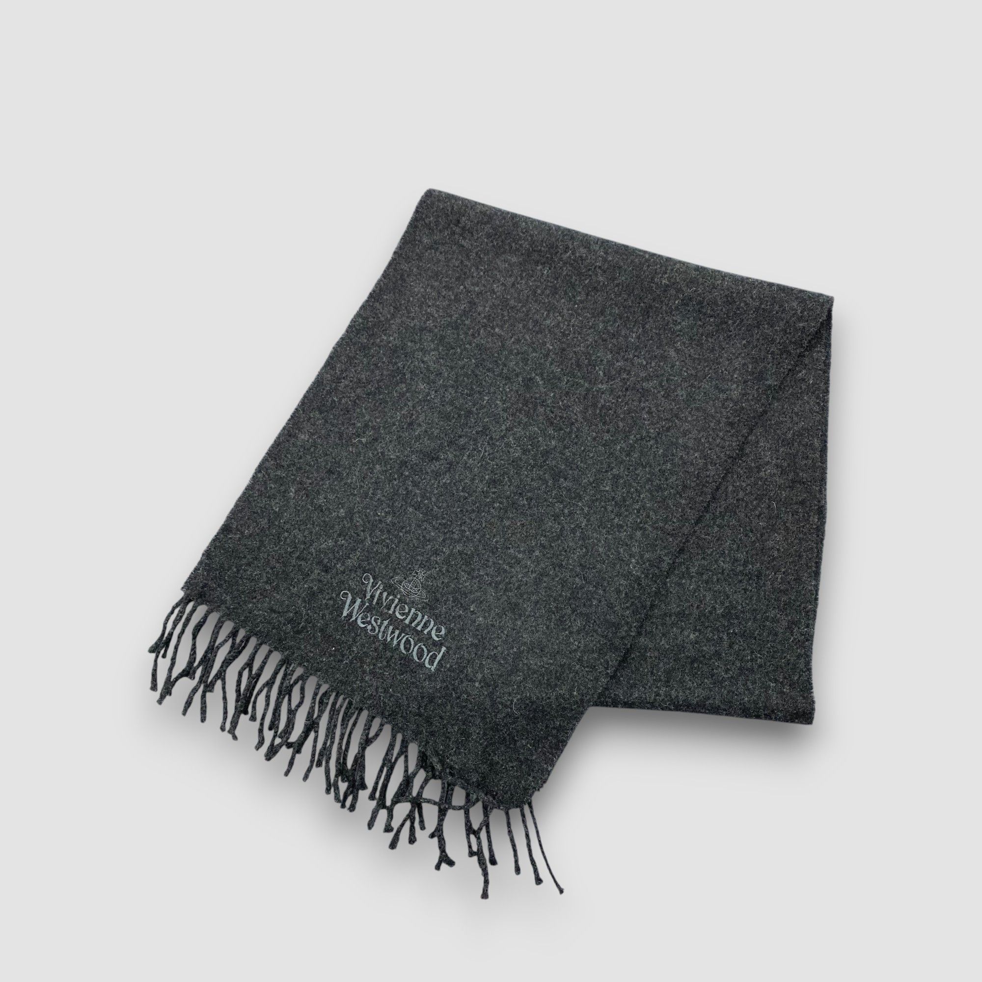 Vivienne Westwood Vintage Vivienne Westwood Scarf Muffler Orbs Wool Scarves Size ONE SIZE - 2 Thumbnail