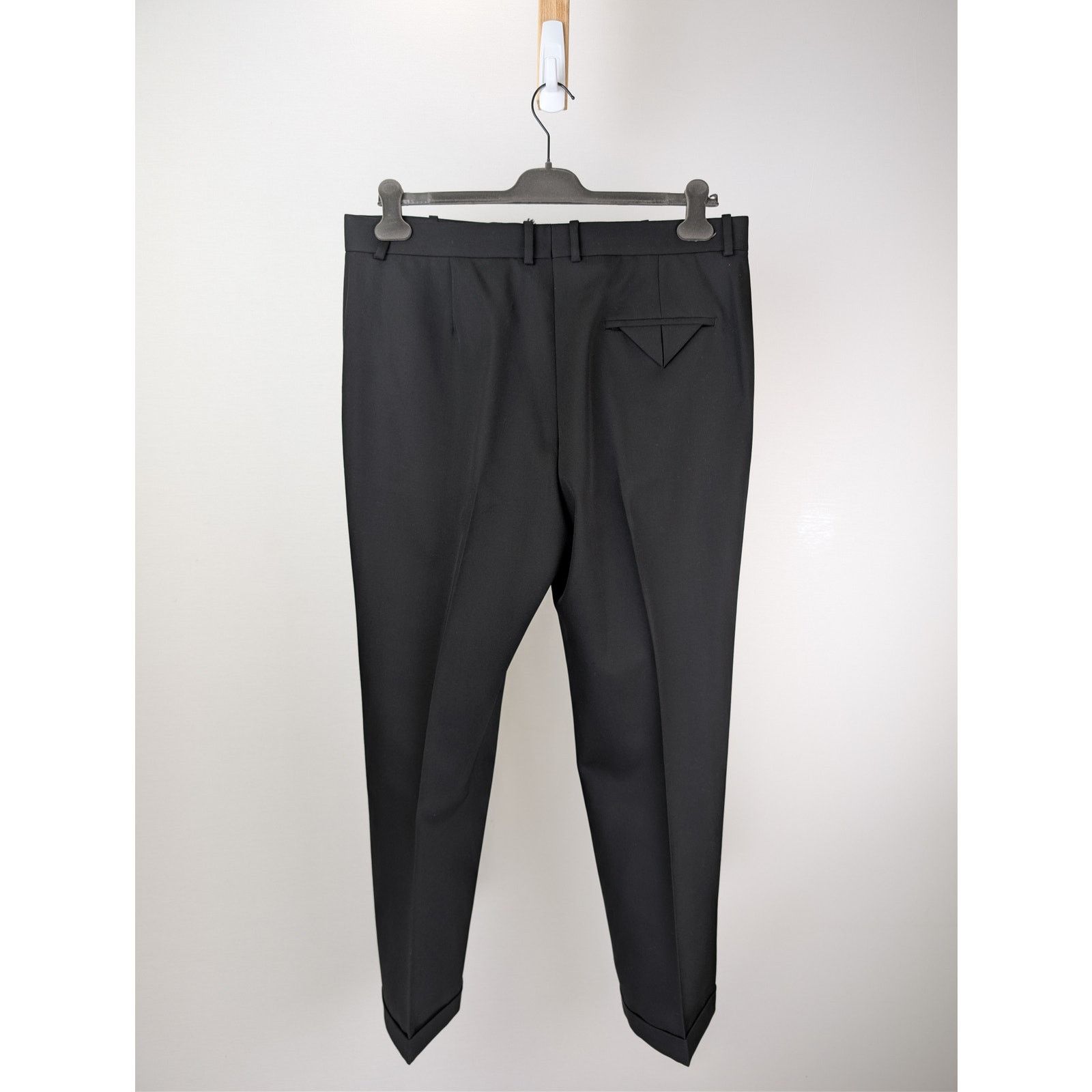 Bottega Veneta o1rshd1 Grain De Poudre Stretch Trousers / Casual Pants Size US 38 / EU 54 - 14 Thumbnail