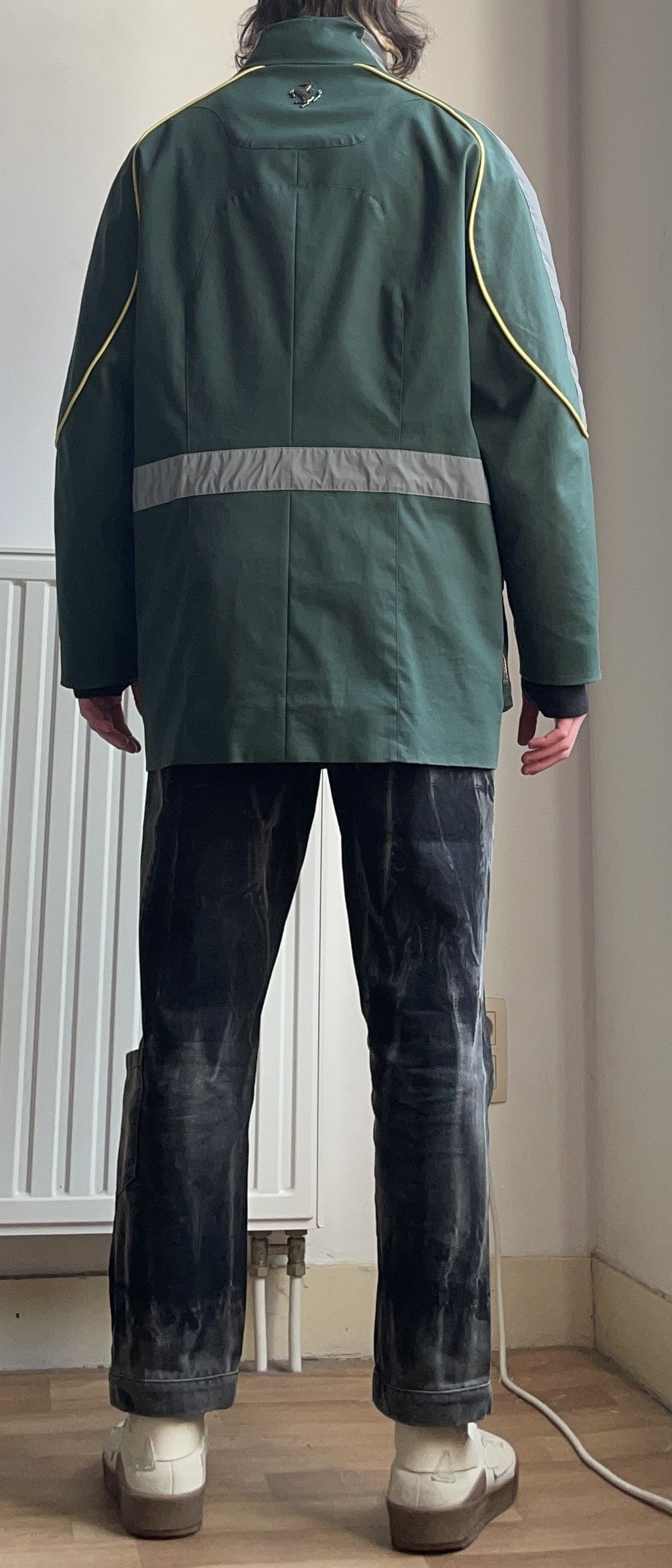 Ferrari Ferrari Ready to Wear 2022 Green Race Jacket Size US L / EU 52-54 / 3 - 3 Thumbnail