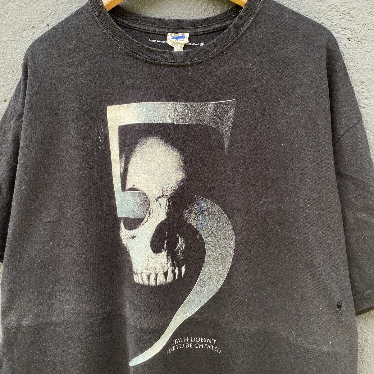 Vintage Thrashed Faded Vintage Y2K Final Destination 5 Promo Movie T Size US XL / EU 56 / 4 - 3 Thumbnail