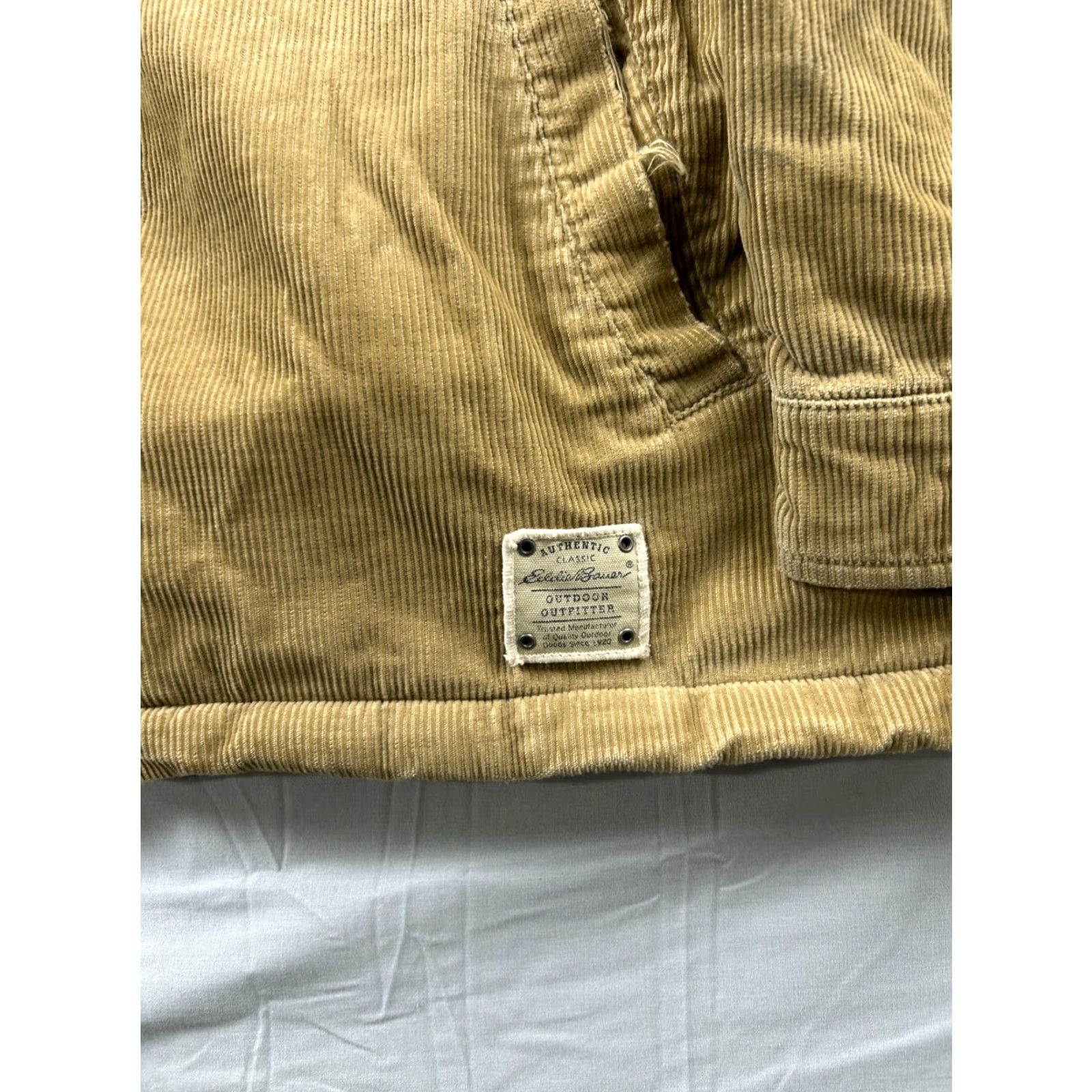 Eddie Bauer Eddie Bauer Corduroy Jacket Mens XL Tall Tan Brown Button Winter Overcoat Jacket Regular Coat Clothing Mens XL Tall Size US XL / EU 56 / 4 - 3 Thumbnail